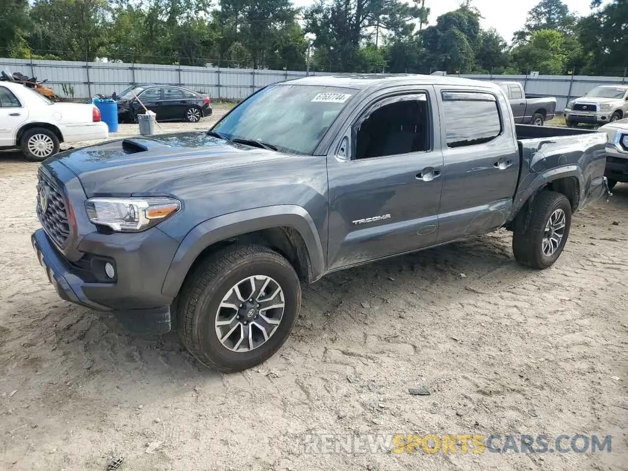 1 Photograph of a damaged car 3TMAZ5CN4PM209389 TOYOTA TACOMA 2023
