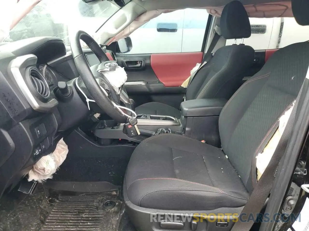 7 Photograph of a damaged car 3TMAZ5CN6PM205909 TOYOTA TACOMA 2023