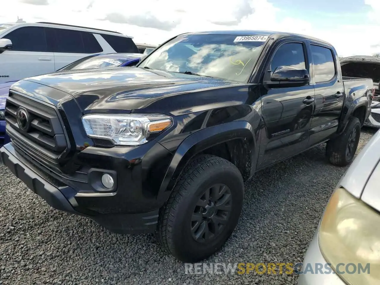 1 Photograph of a damaged car 3TMAZ5CN6PM206753 TOYOTA TACOMA 2023