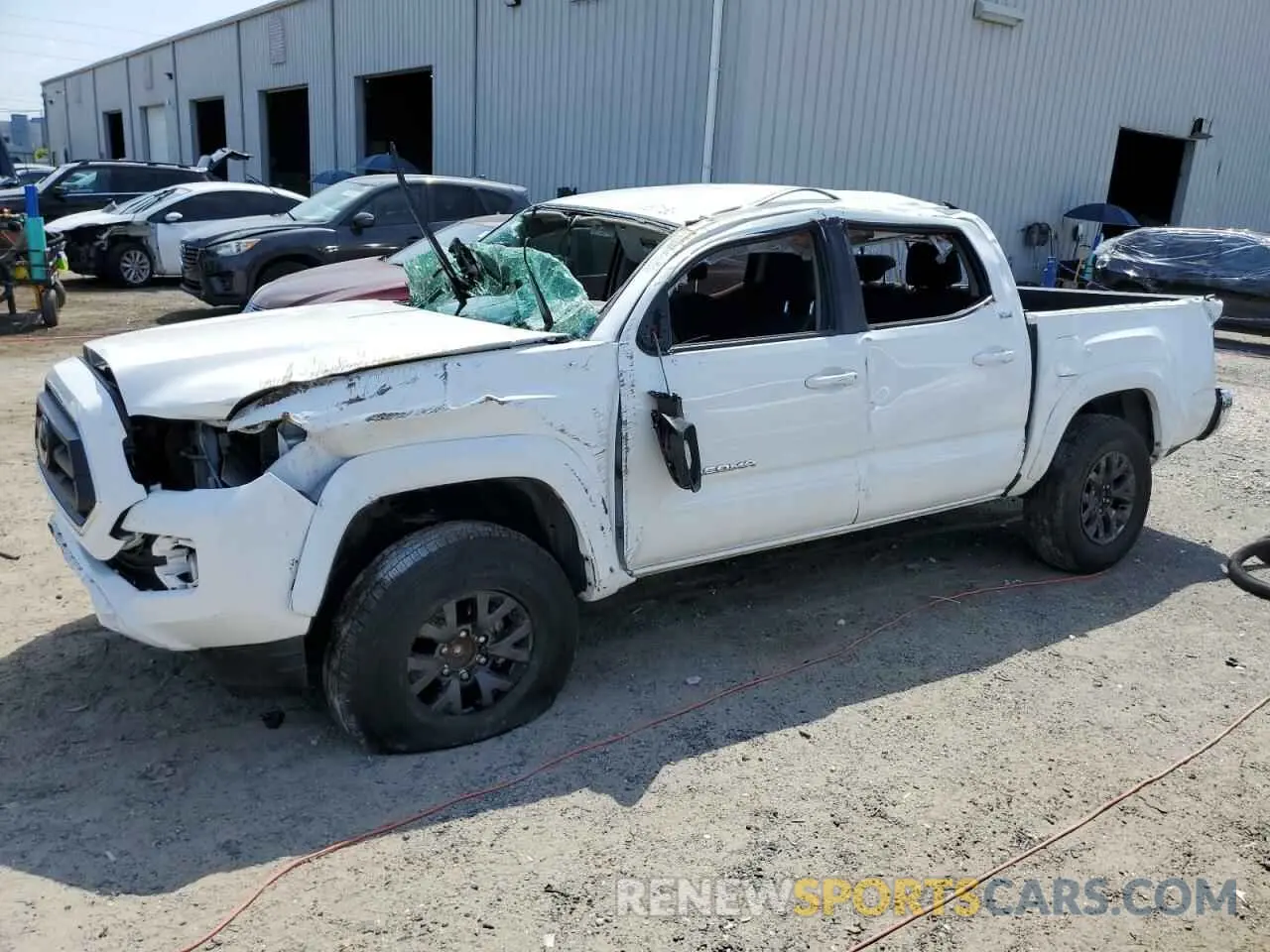 1 Photograph of a damaged car 3TMAZ5CN6PM215064 TOYOTA TACOMA 2023