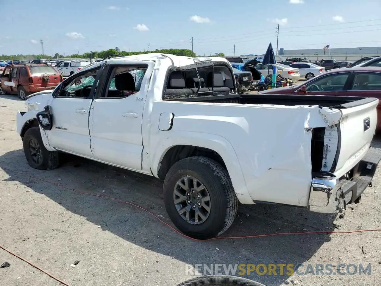 2 Photograph of a damaged car 3TMAZ5CN6PM215064 TOYOTA TACOMA 2023