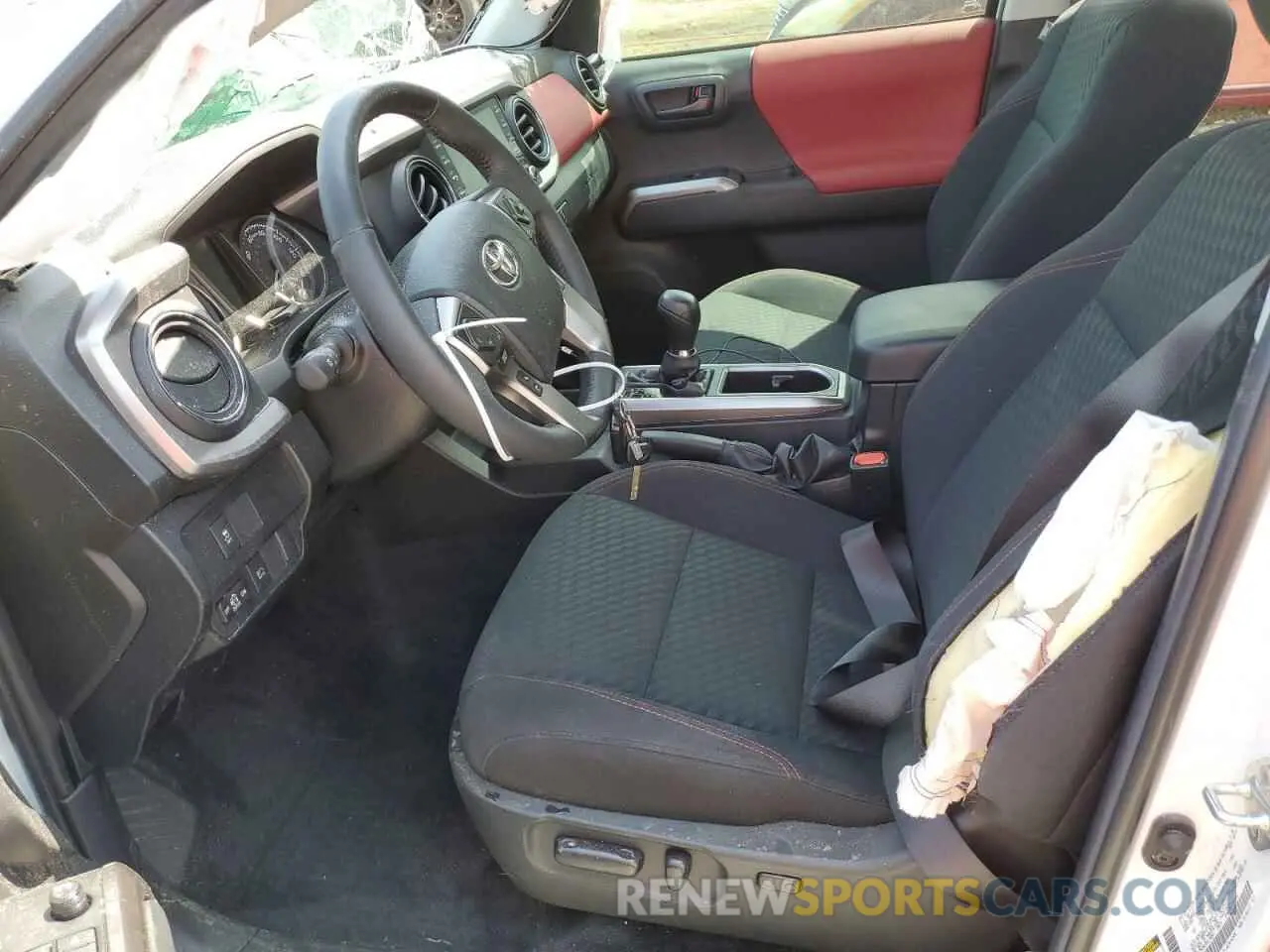 7 Photograph of a damaged car 3TMAZ5CN6PM215064 TOYOTA TACOMA 2023