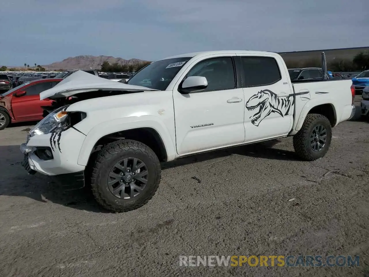 1 Photograph of a damaged car 3TMAZ5CN6PM219891 TOYOTA TACOMA 2023