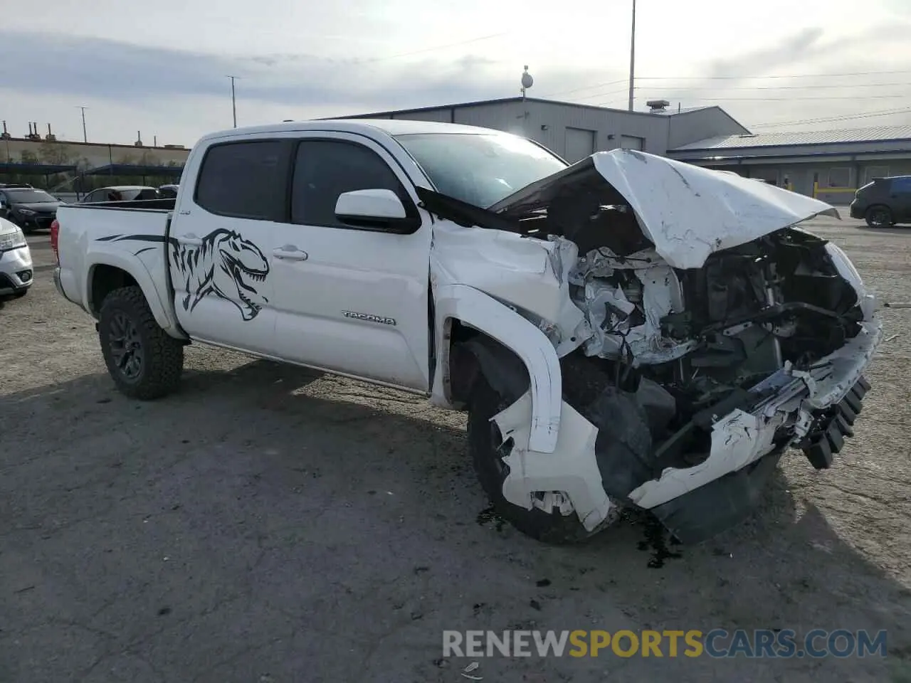 4 Photograph of a damaged car 3TMAZ5CN6PM219891 TOYOTA TACOMA 2023