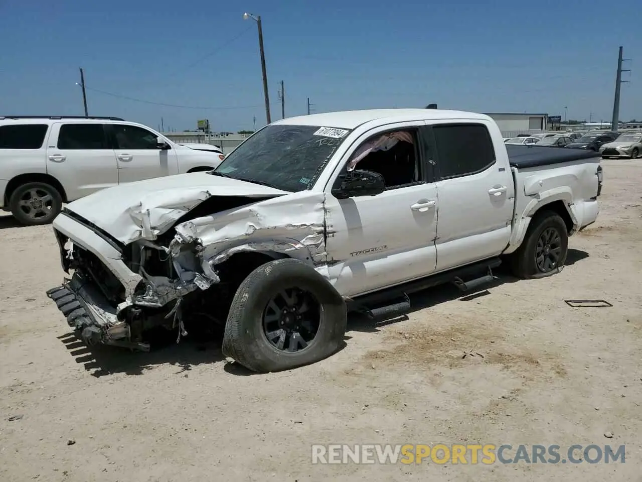 1 Photograph of a damaged car 3TMAZ5CN7PM201884 TOYOTA TACOMA 2023