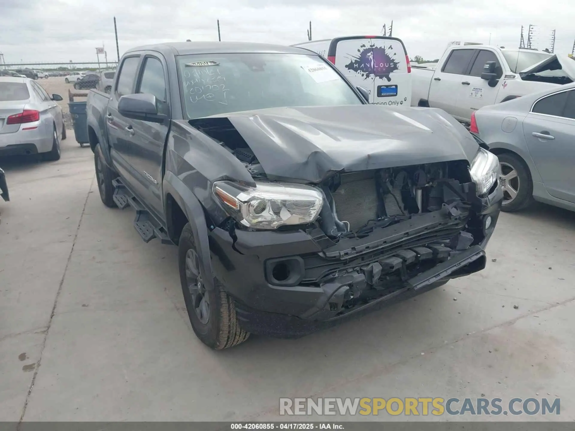 1 Photograph of a damaged car 3TMAZ5CN8PM201702 TOYOTA TACOMA 2023