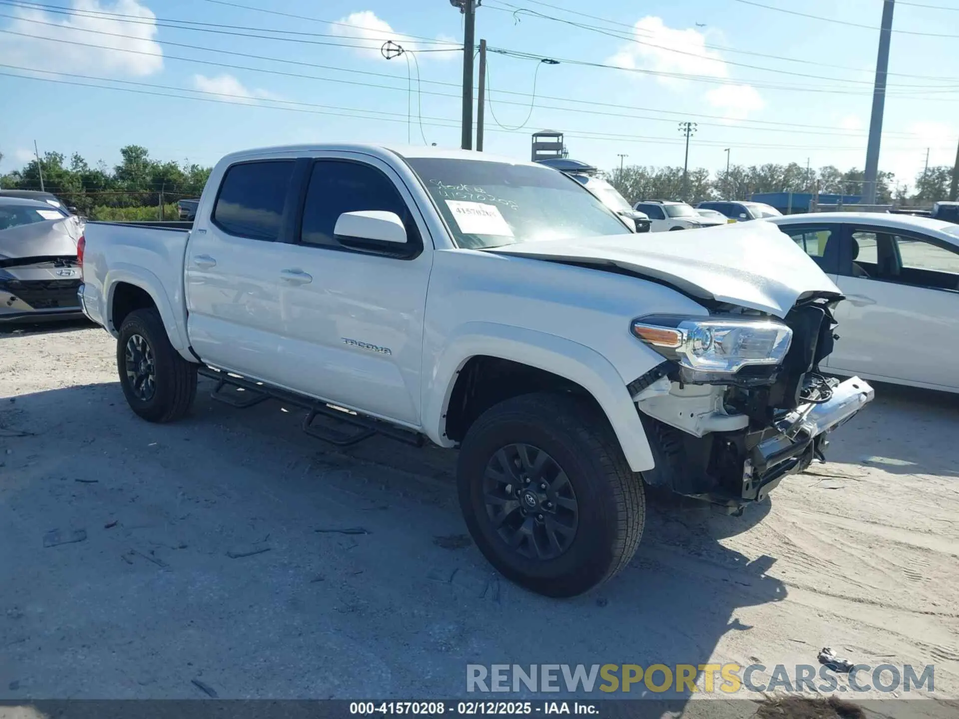 1 Photograph of a damaged car 3TMAZ5CN8PM217687 TOYOTA TACOMA 2023