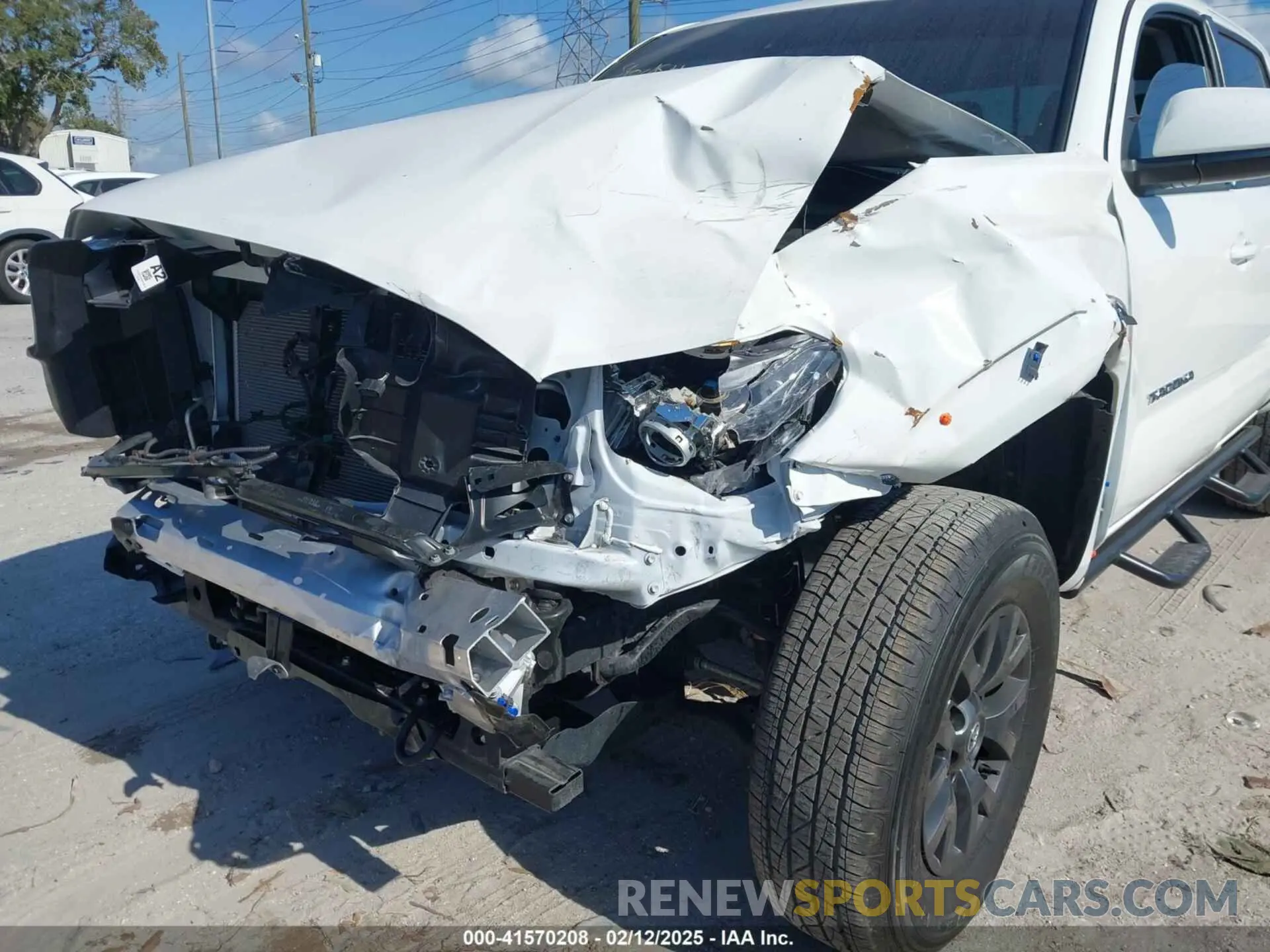 6 Photograph of a damaged car 3TMAZ5CN8PM217687 TOYOTA TACOMA 2023