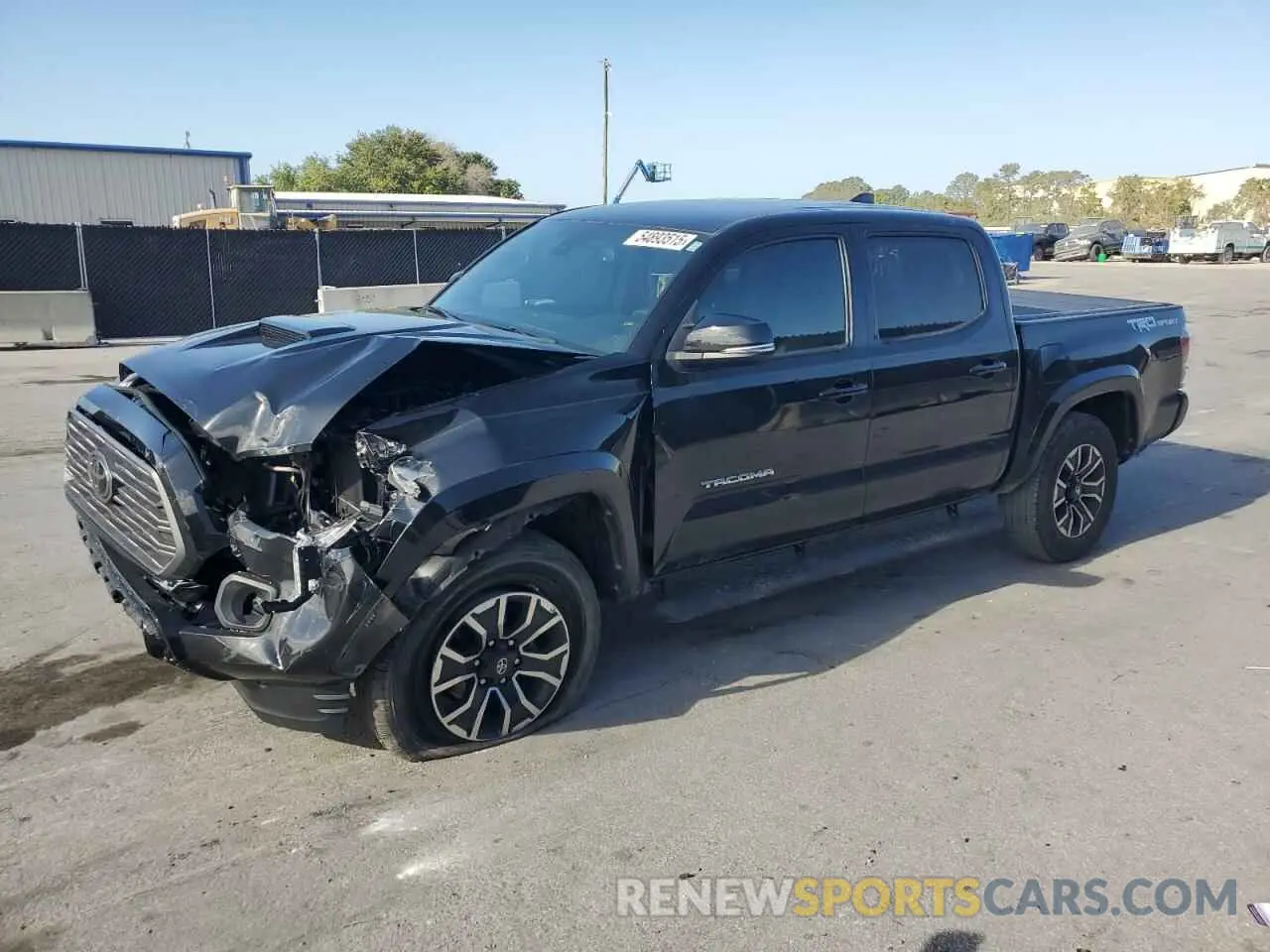 1 Photograph of a damaged car 3TMAZ5CN9PM198440 TOYOTA TACOMA 2023