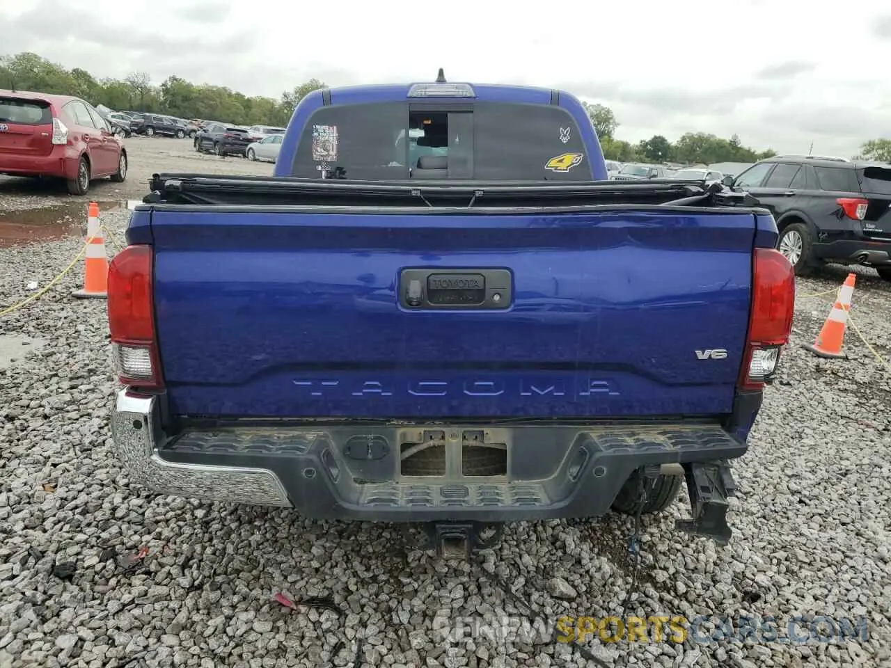 6 Photograph of a damaged car 3TMAZ5CN9PM203507 TOYOTA TACOMA 2023