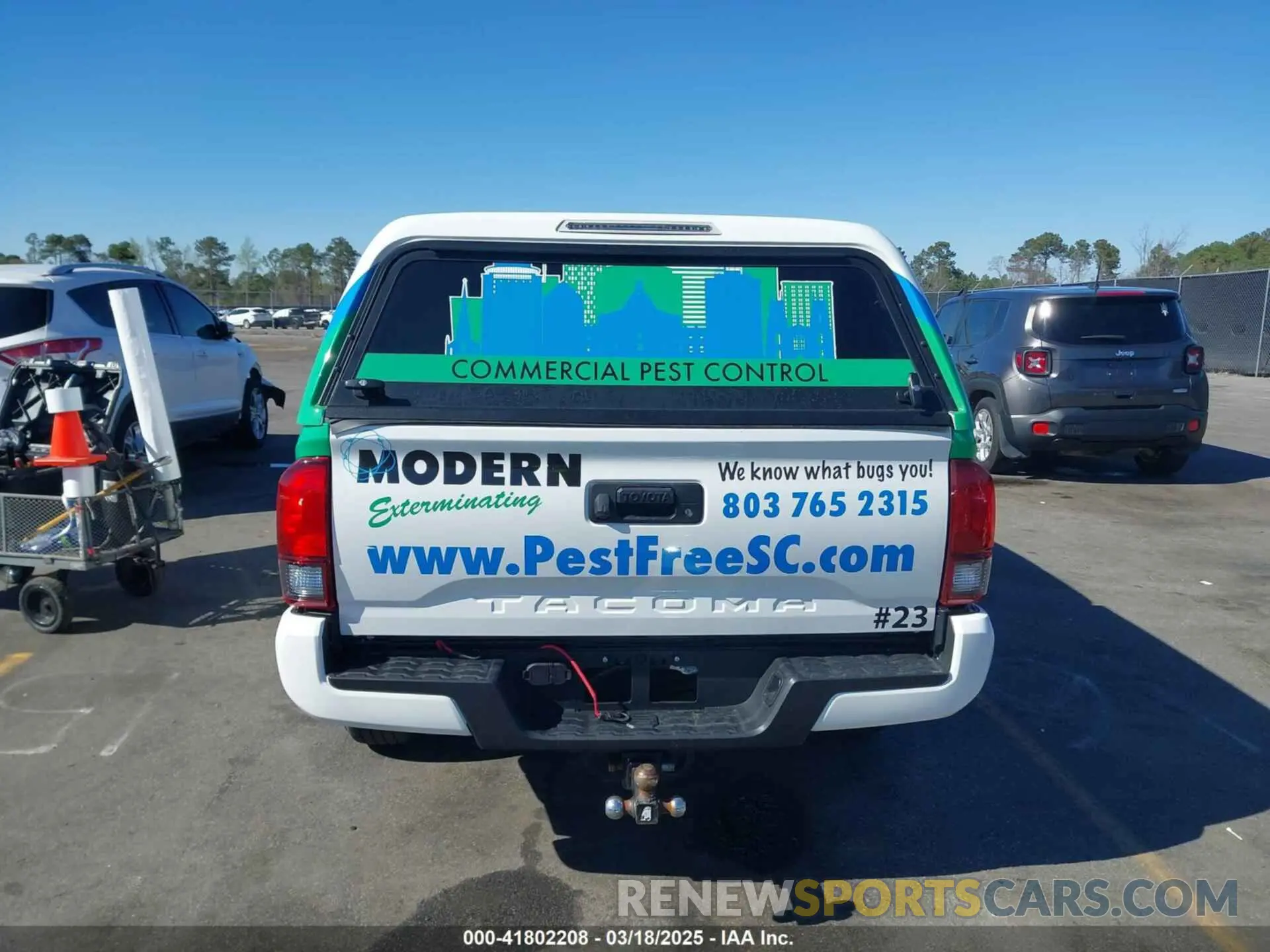 17 Photograph of a damaged car 3TMAZ5CN9PM218685 TOYOTA TACOMA 2023