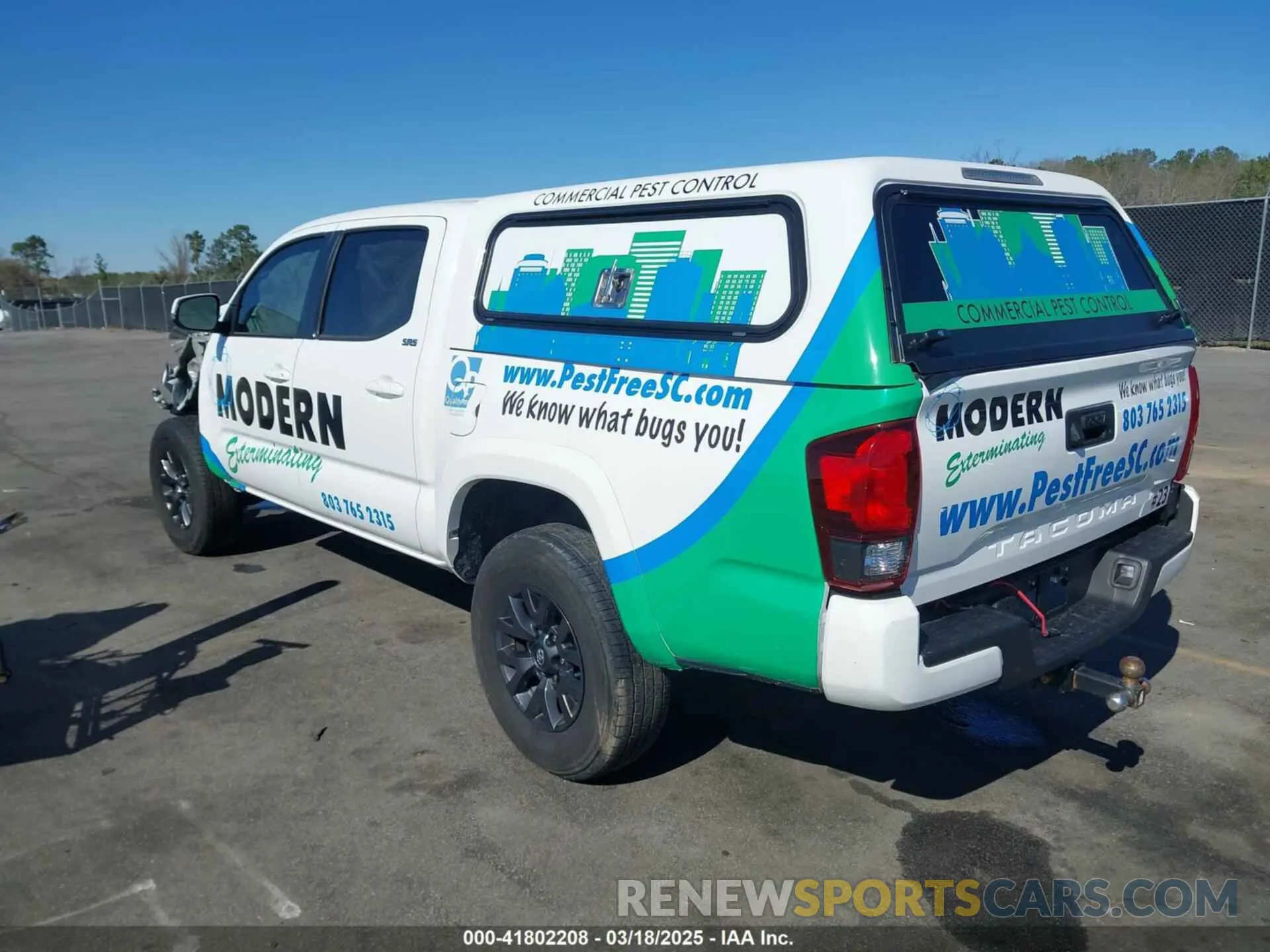 3 Photograph of a damaged car 3TMAZ5CN9PM218685 TOYOTA TACOMA 2023