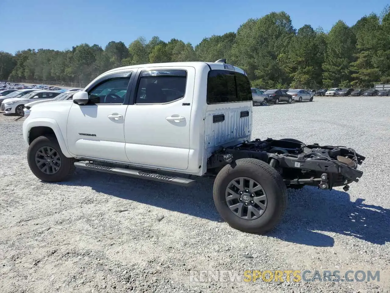 2 Photograph of a damaged car 3TMAZ5CNXPM213706 TOYOTA TACOMA 2023