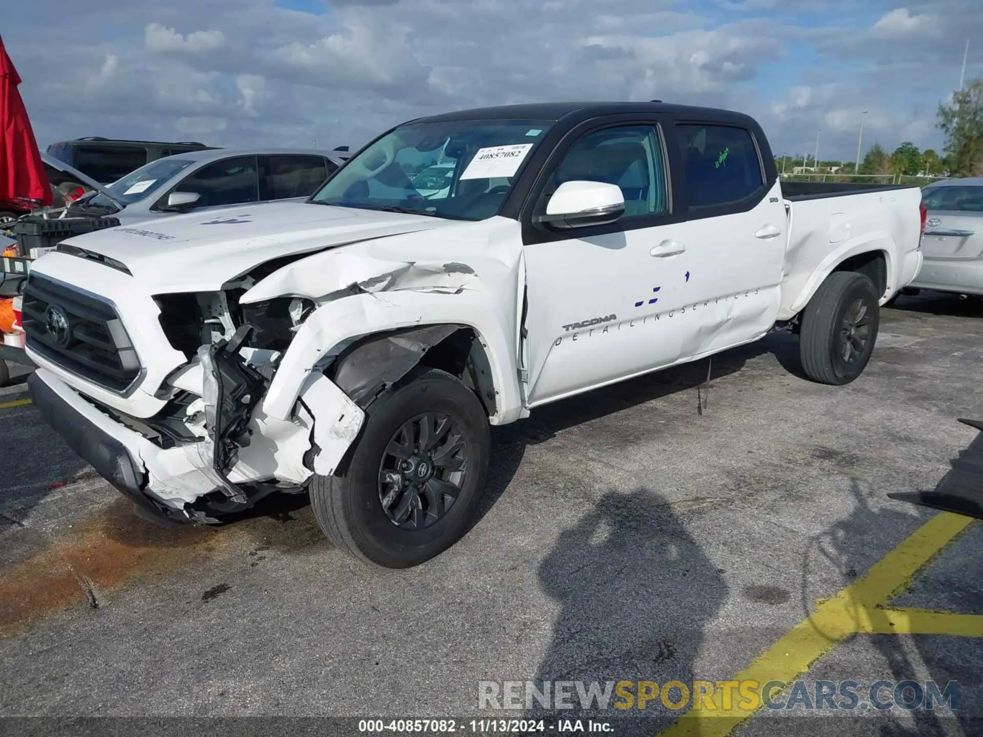 2 Photograph of a damaged car 3TMBZ5DN0PM039311 TOYOTA TACOMA 2023