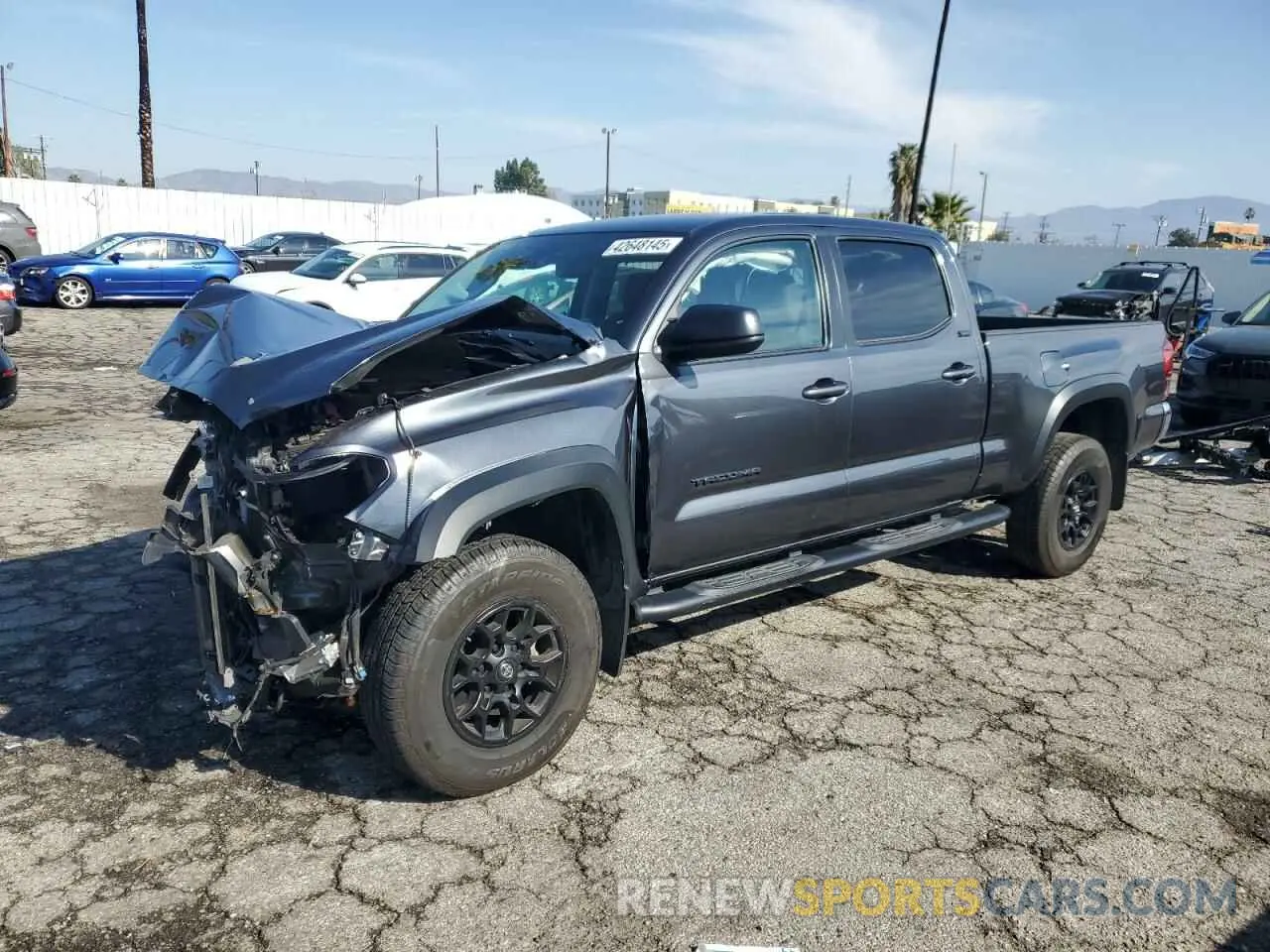 1 Photograph of a damaged car 3TMBZ5DN1PM037583 TOYOTA TACOMA 2023
