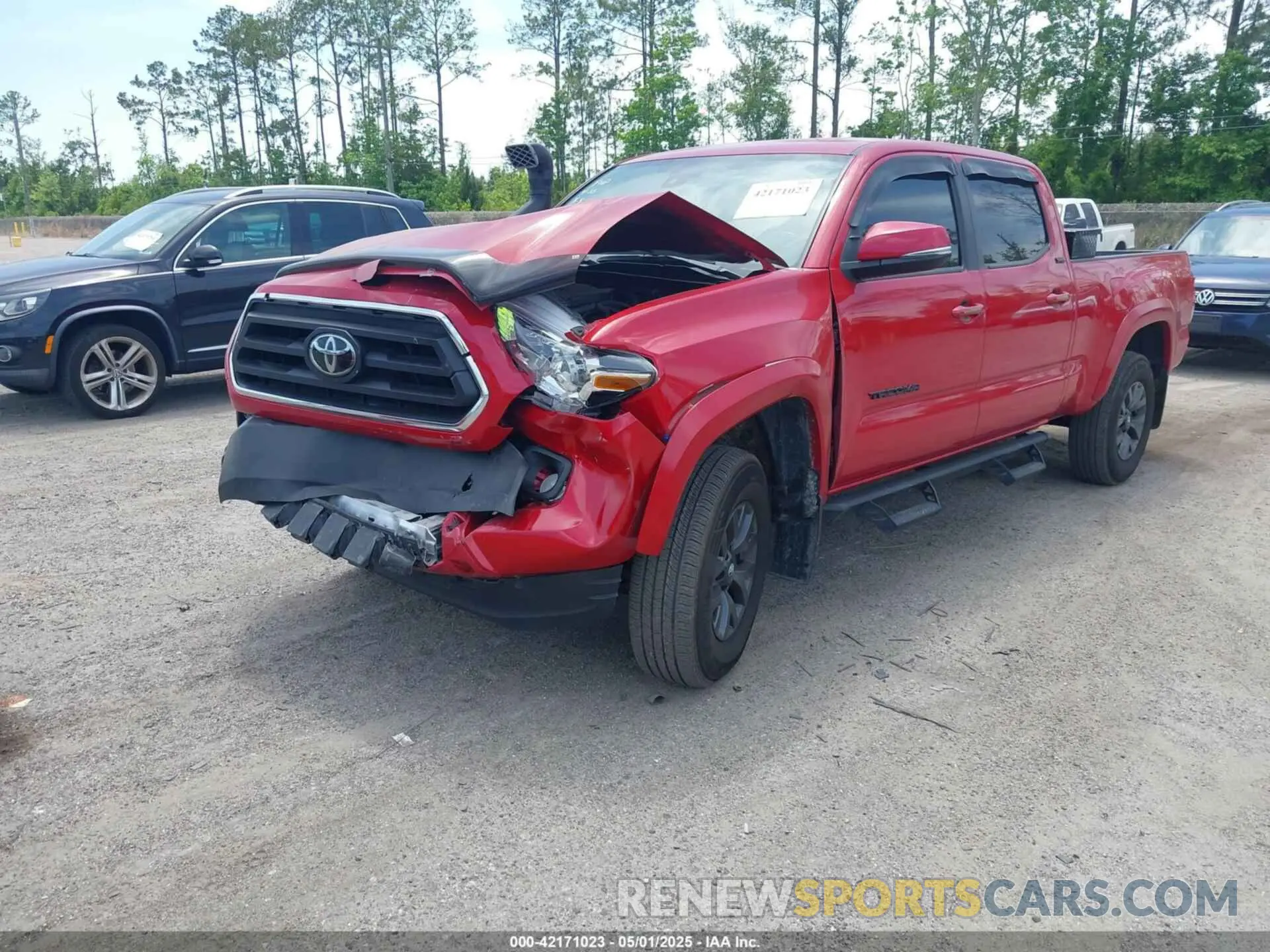 2 Photograph of a damaged car 3TMBZ5DN4PM039196 TOYOTA TACOMA 2023