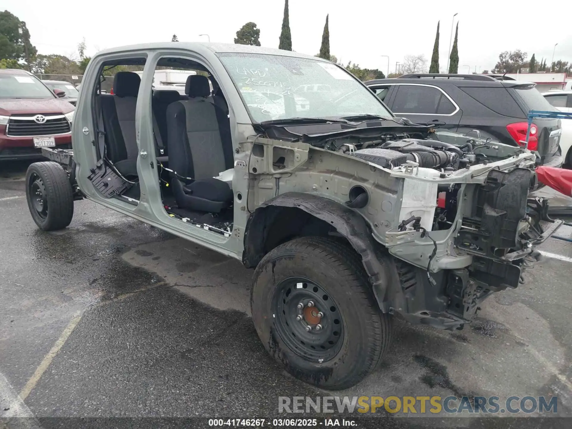 1 Photograph of a damaged car 3TMBZ5DN6PM037871 TOYOTA TACOMA 2023
