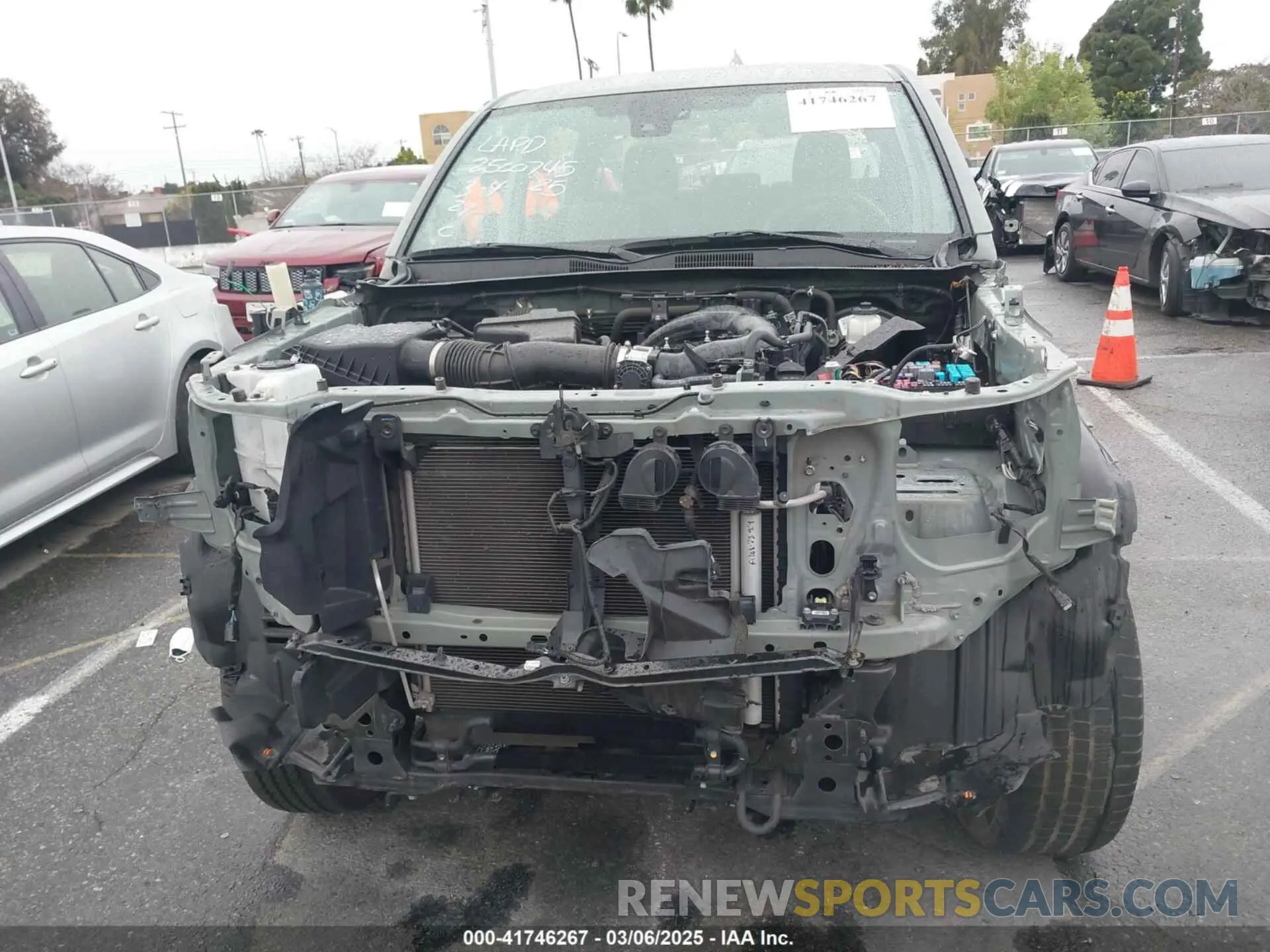 6 Photograph of a damaged car 3TMBZ5DN6PM037871 TOYOTA TACOMA 2023