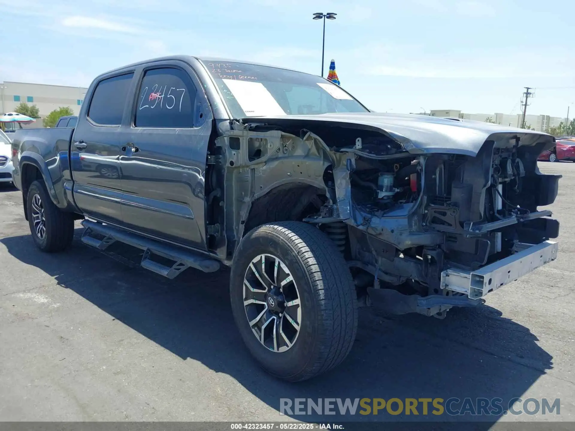 1 Photograph of a damaged car 3TMBZ5DN6PM038566 TOYOTA TACOMA 2023