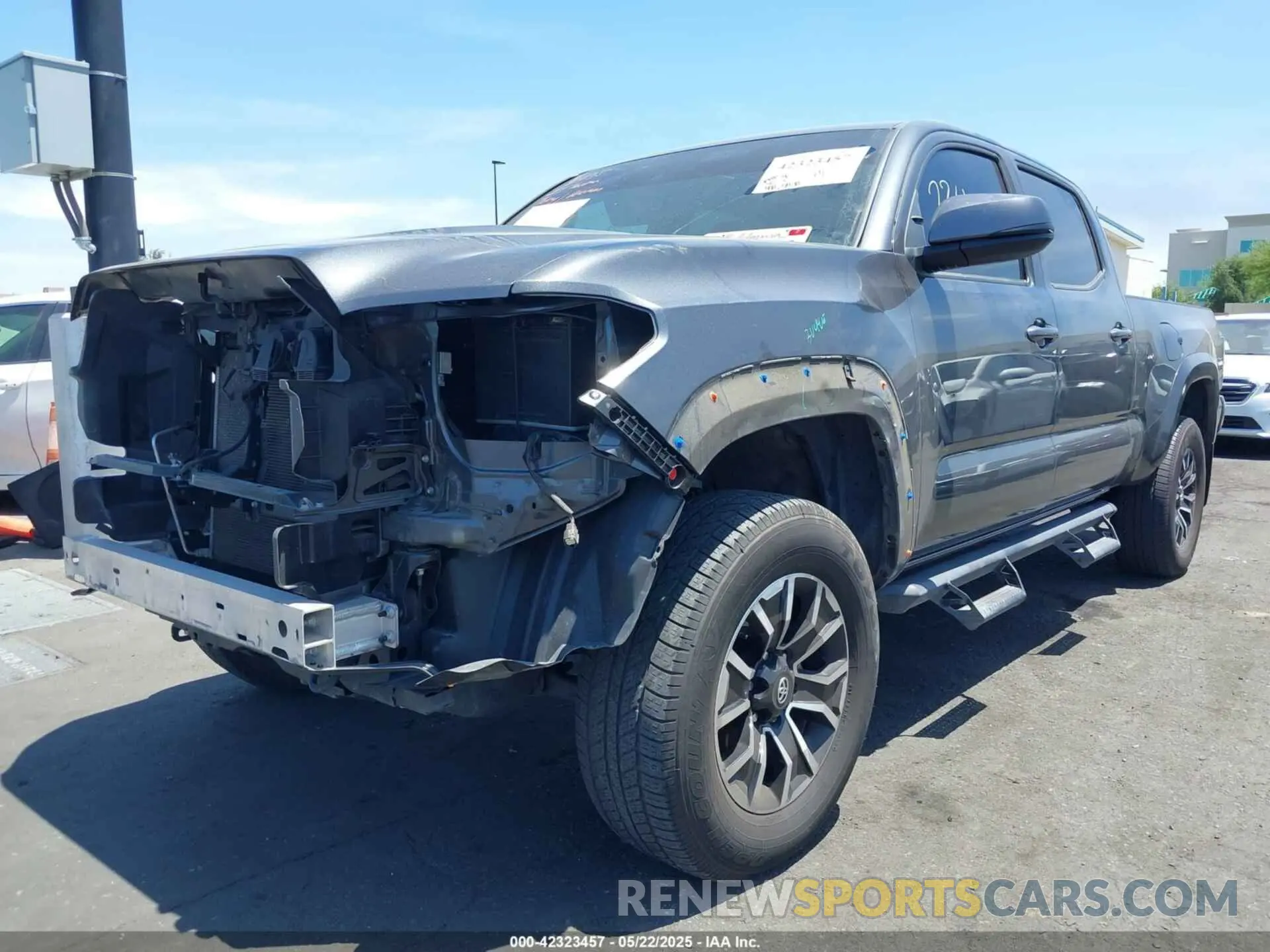 2 Photograph of a damaged car 3TMBZ5DN6PM038566 TOYOTA TACOMA 2023