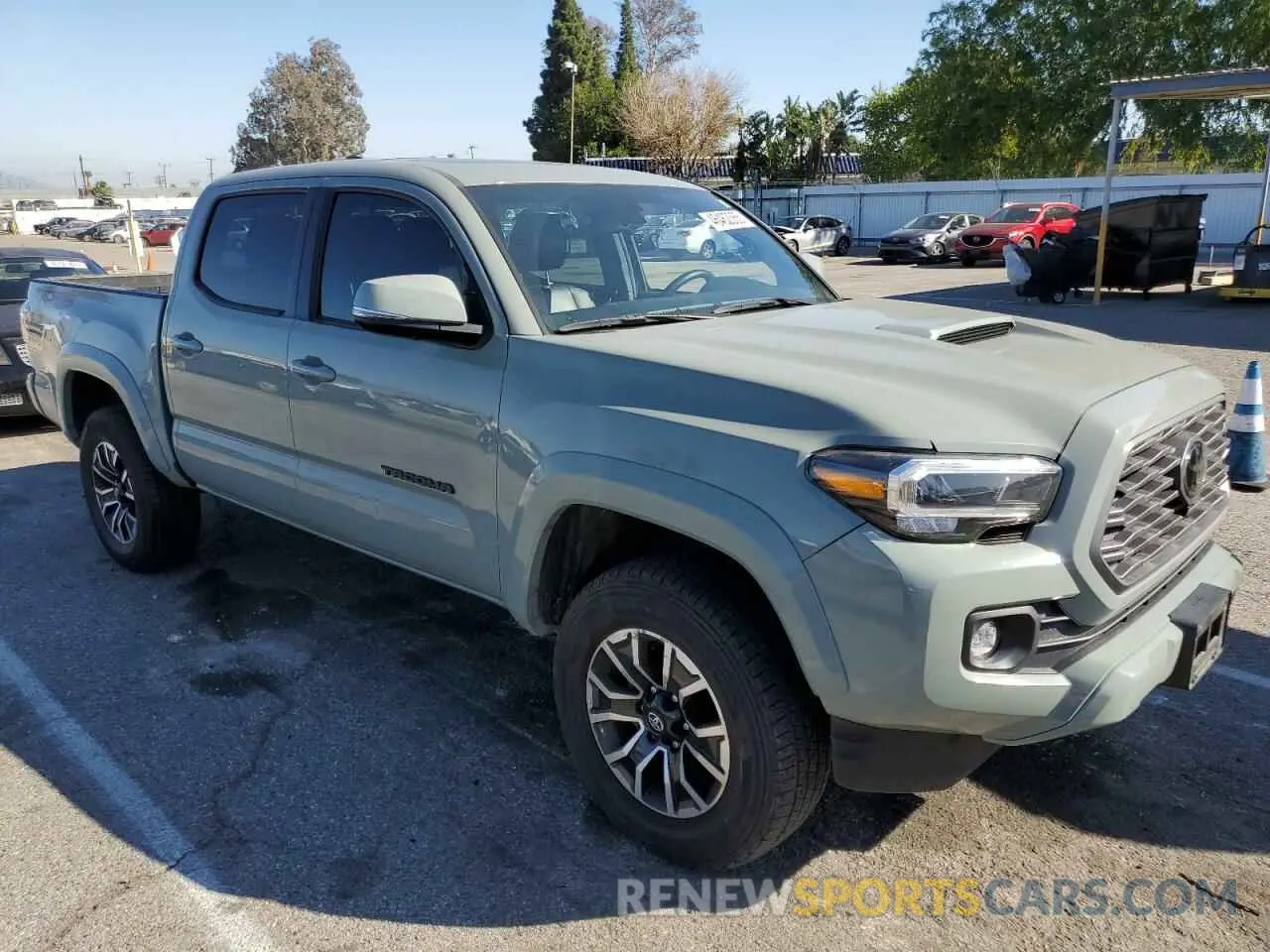 4 Photograph of a damaged car 3TMCZ5AN0PM535301 TOYOTA TACOMA 2023