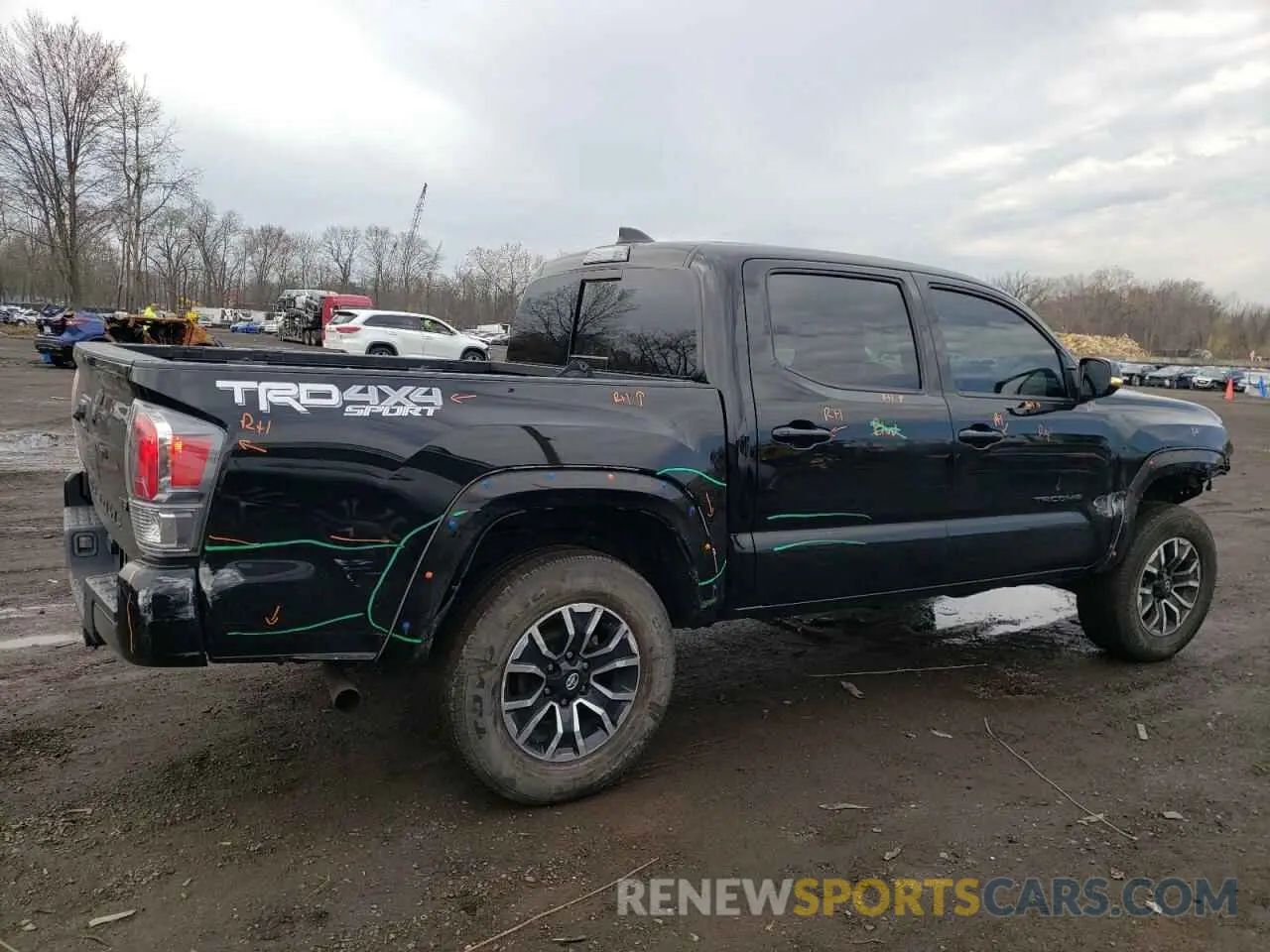 3 Photograph of a damaged car 3TMCZ5AN0PM539509 TOYOTA TACOMA 2023