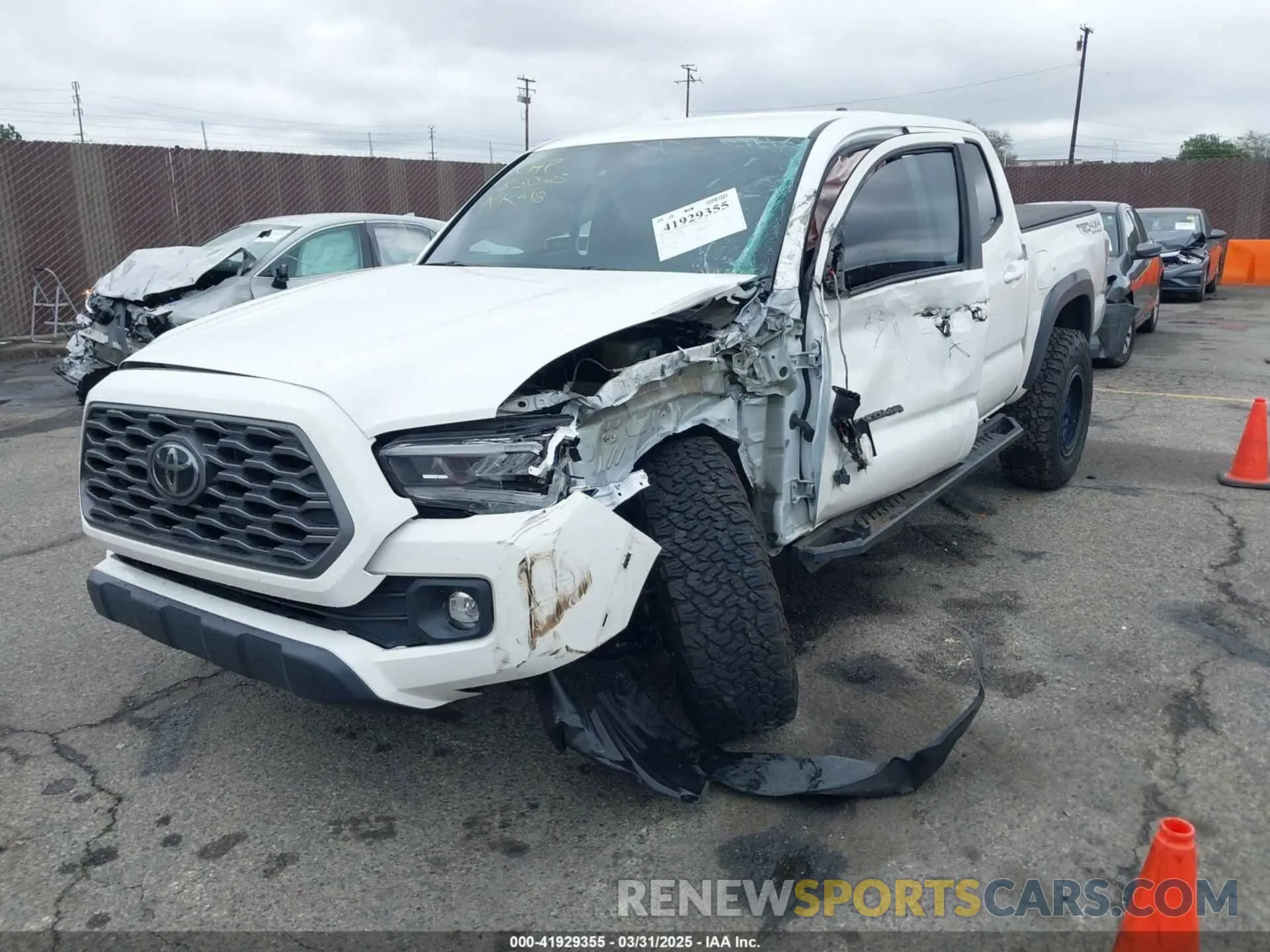 2 Photograph of a damaged car 3TMCZ5AN0PM550641 TOYOTA TACOMA 2023