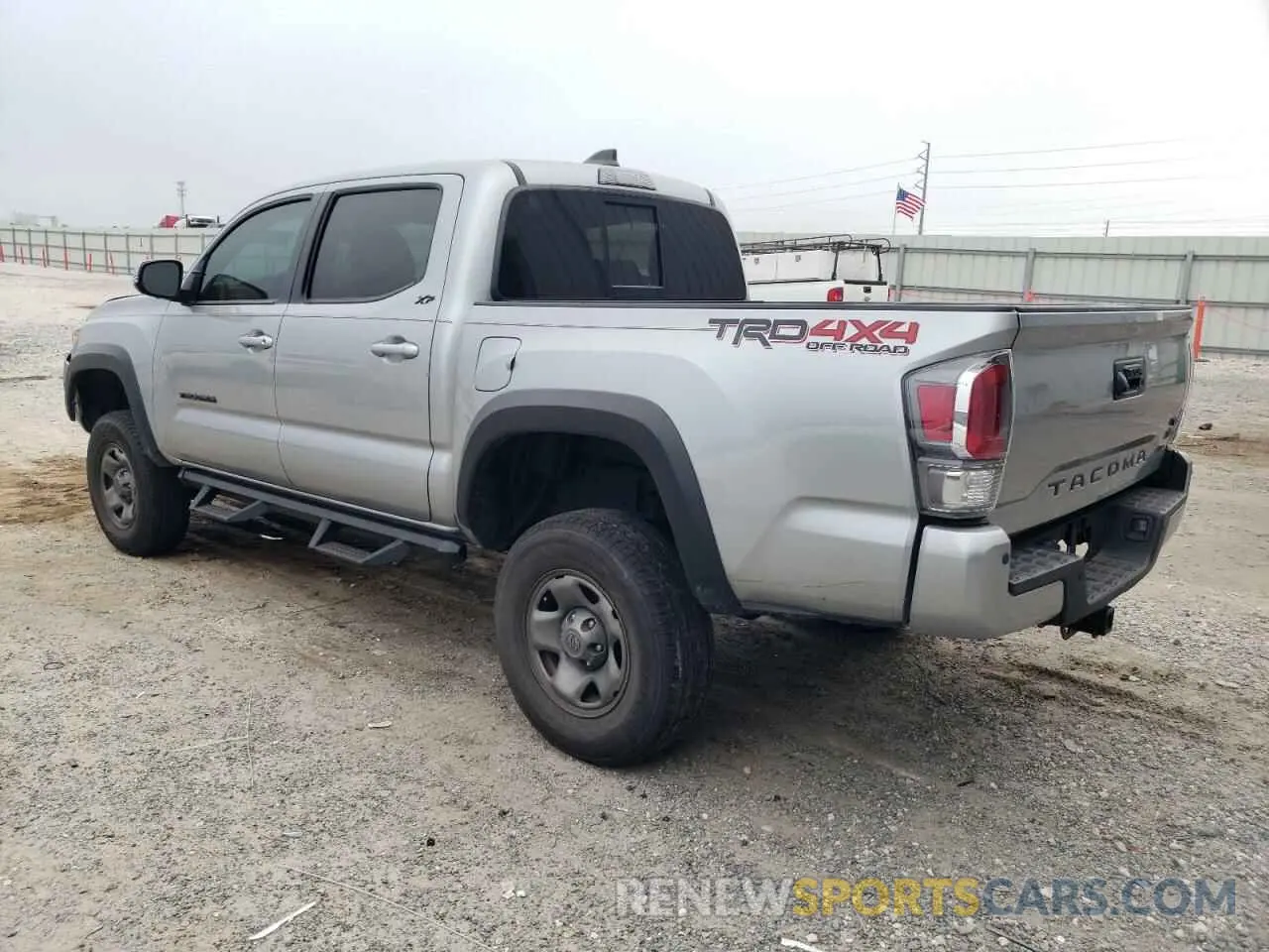 2 Photograph of a damaged car 3TMCZ5AN0PM552115 TOYOTA TACOMA 2023