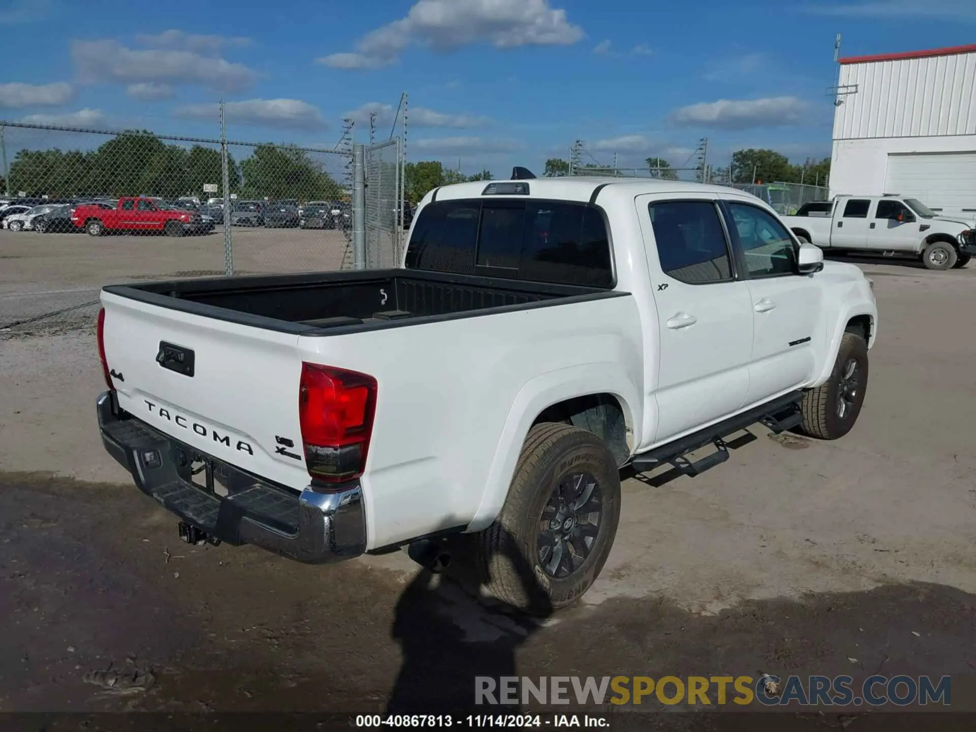 4 Photograph of a damaged car 3TMCZ5AN0PM570713 TOYOTA TACOMA 2023