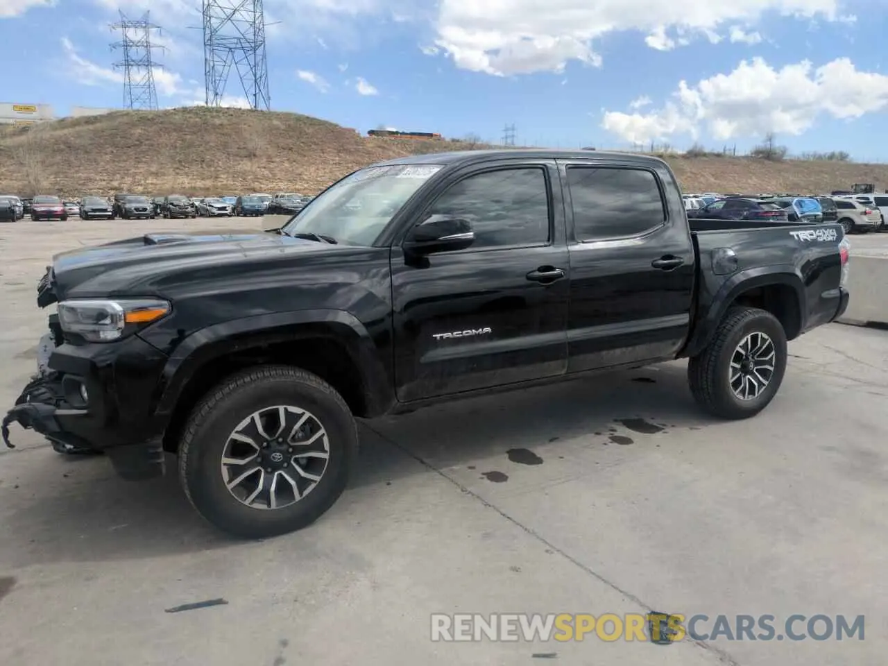 1 Photograph of a damaged car 3TMCZ5AN0PM598690 TOYOTA TACOMA 2023