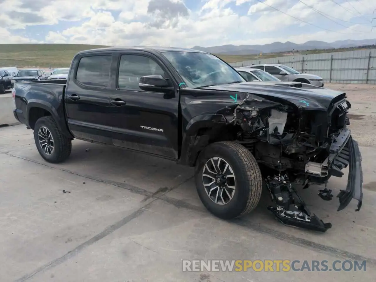 4 Photograph of a damaged car 3TMCZ5AN0PM598690 TOYOTA TACOMA 2023