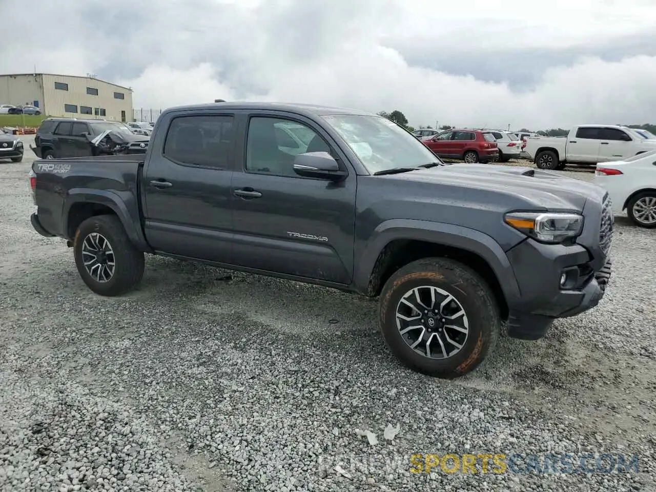 4 Photograph of a damaged car 3TMCZ5AN0PM611423 TOYOTA TACOMA 2023