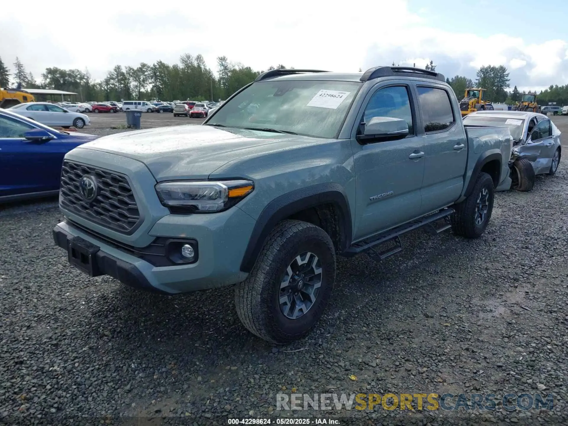 2 Photograph of a damaged car 3TMCZ5AN0PM614063 TOYOTA TACOMA 2023