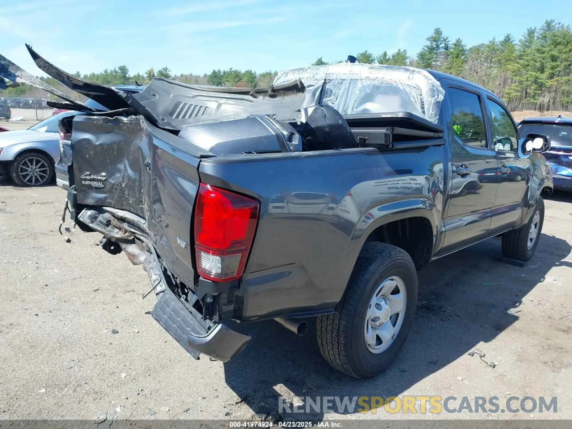 4 Photograph of a damaged car 3TMCZ5AN0PM614127 TOYOTA TACOMA 2023