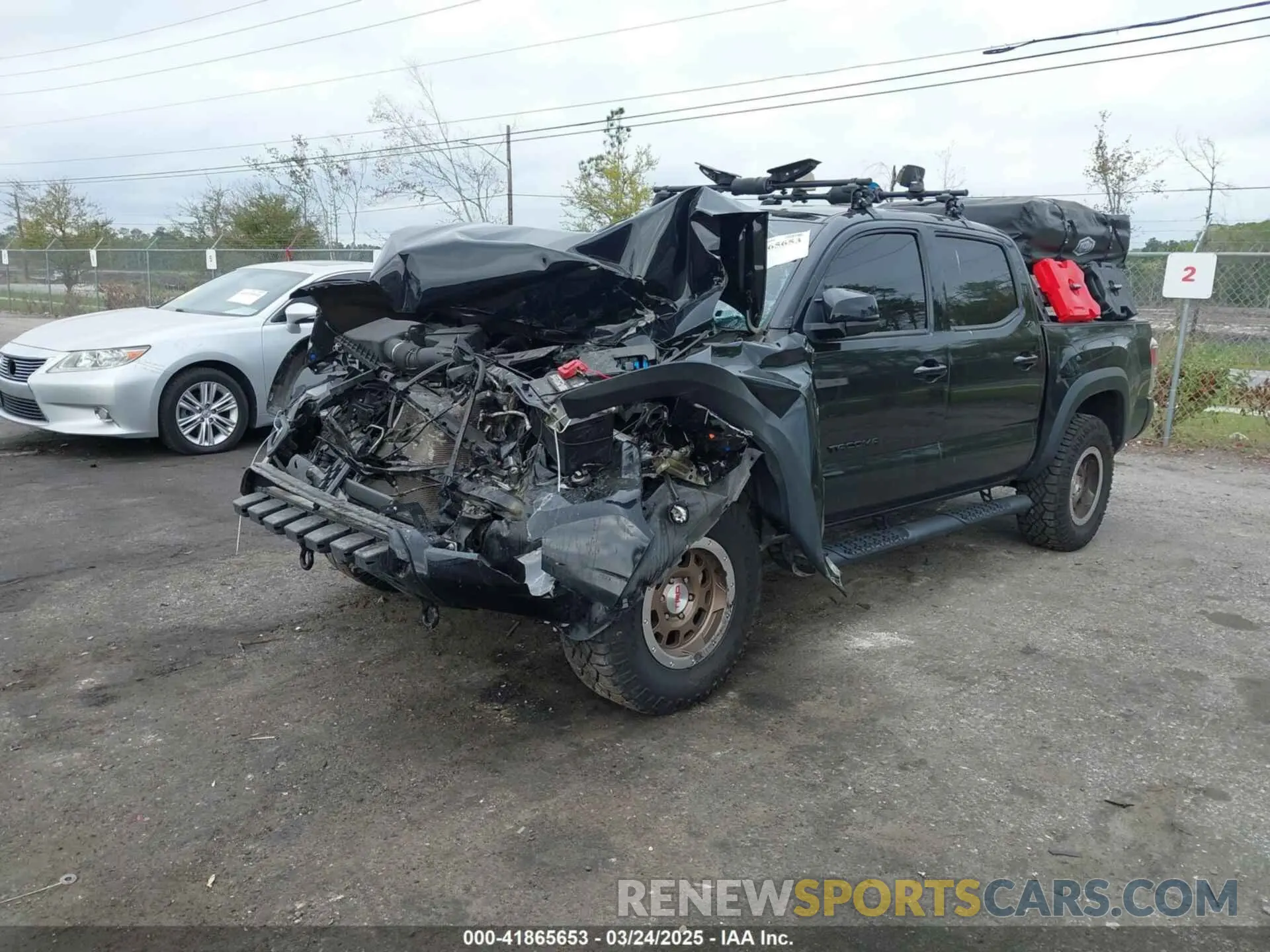 2 Photograph of a damaged car 3TMCZ5AN0PM620283 TOYOTA TACOMA 2023