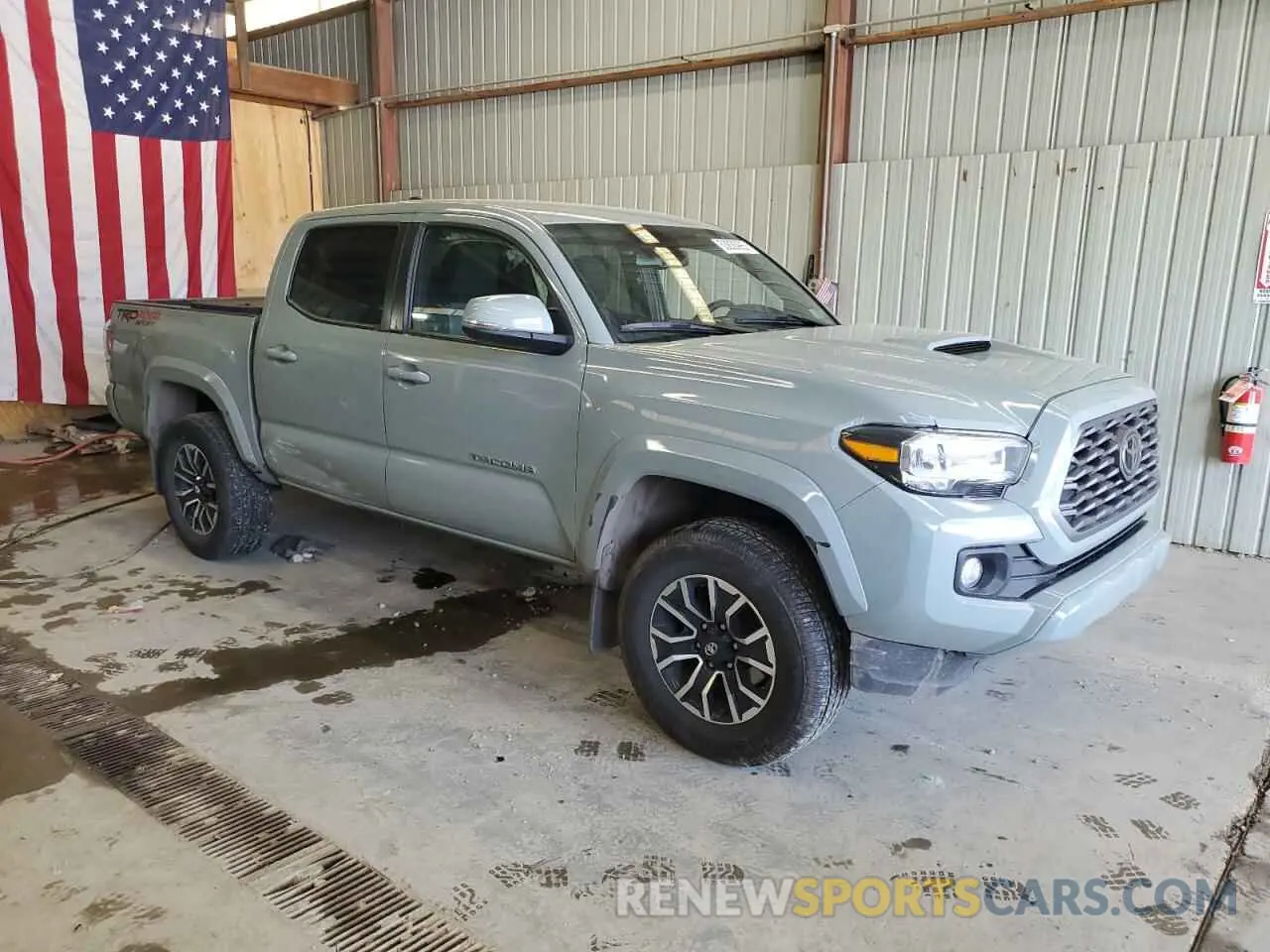 4 Photograph of a damaged car 3TMCZ5AN0PM622678 TOYOTA TACOMA 2023
