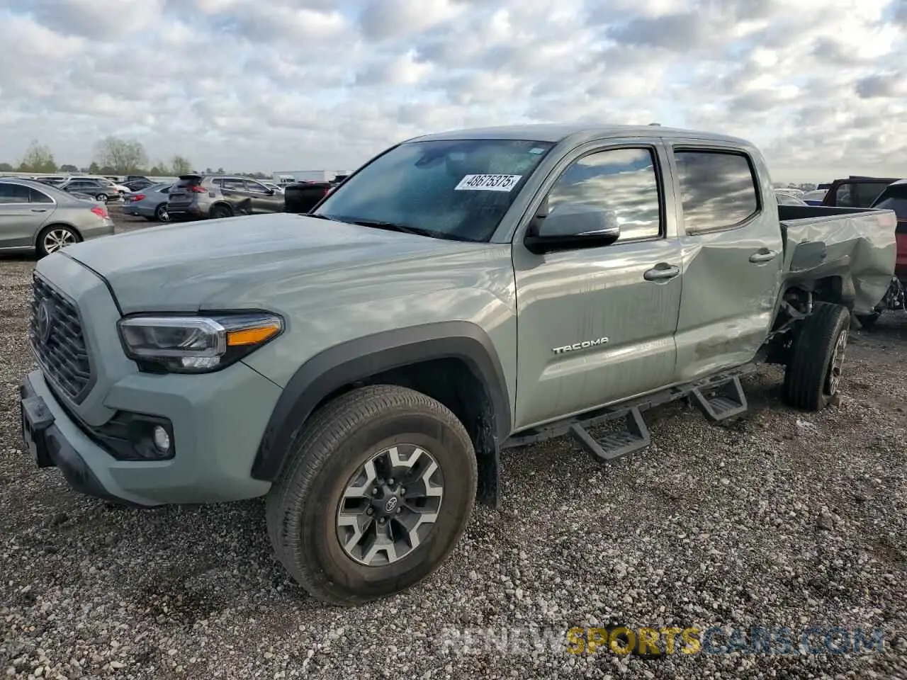 1 Photograph of a damaged car 3TMCZ5AN0PM625550 TOYOTA TACOMA 2023