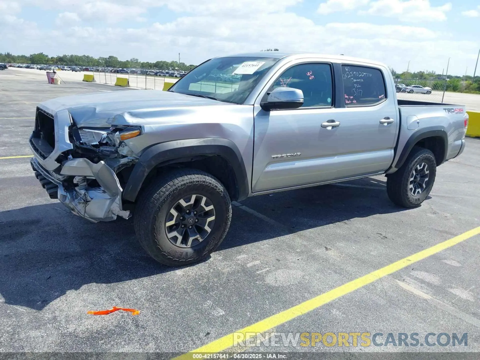 2 Photograph of a damaged car 3TMCZ5AN0PM627654 TOYOTA TACOMA 2023