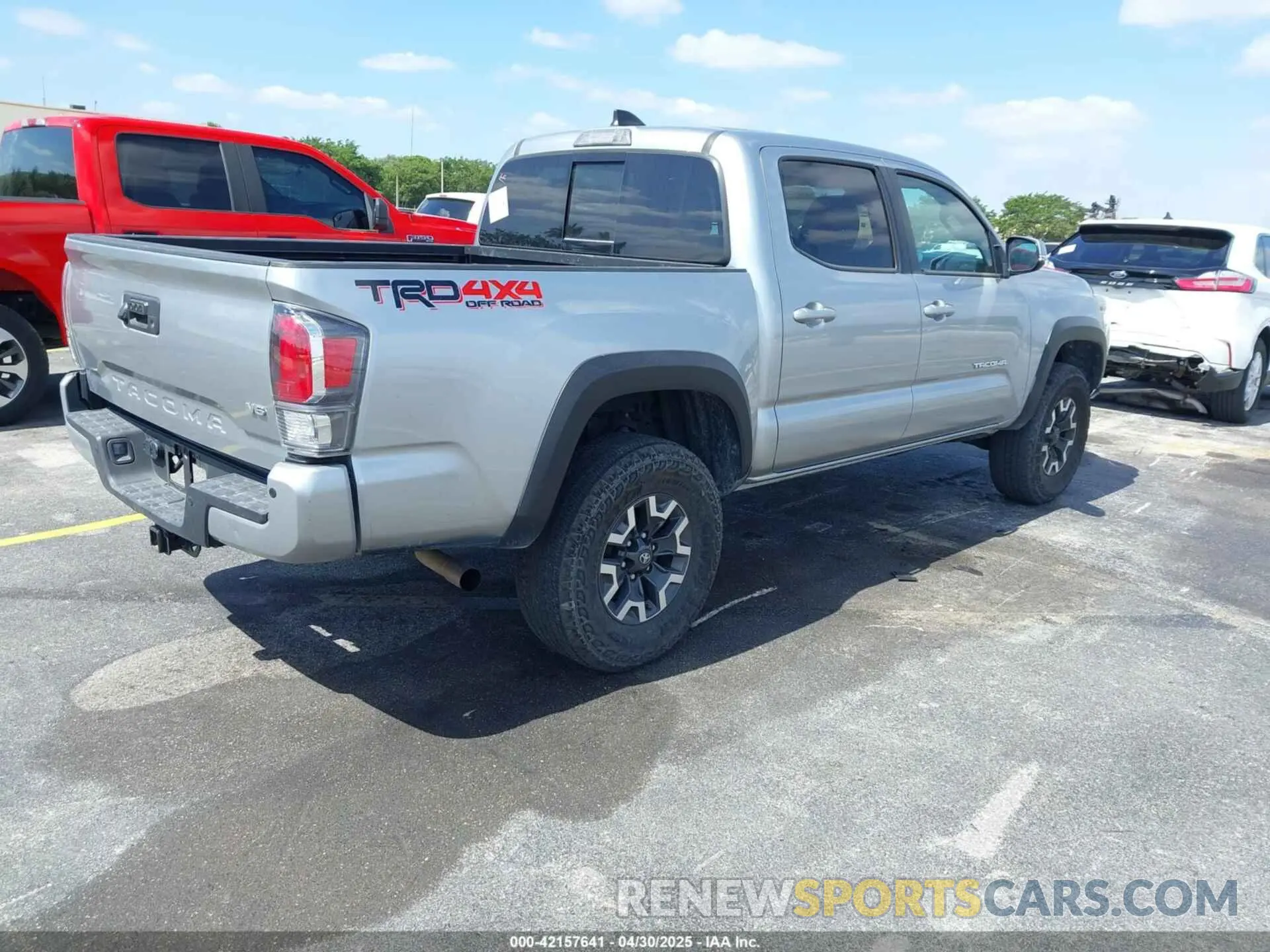 4 Photograph of a damaged car 3TMCZ5AN0PM627654 TOYOTA TACOMA 2023
