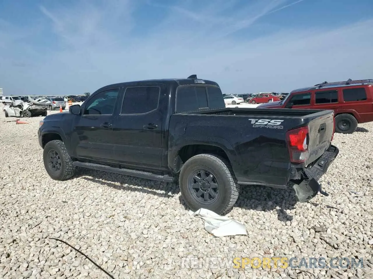 2 Photograph of a damaged car 3TMCZ5AN0PM635382 TOYOTA TACOMA 2023