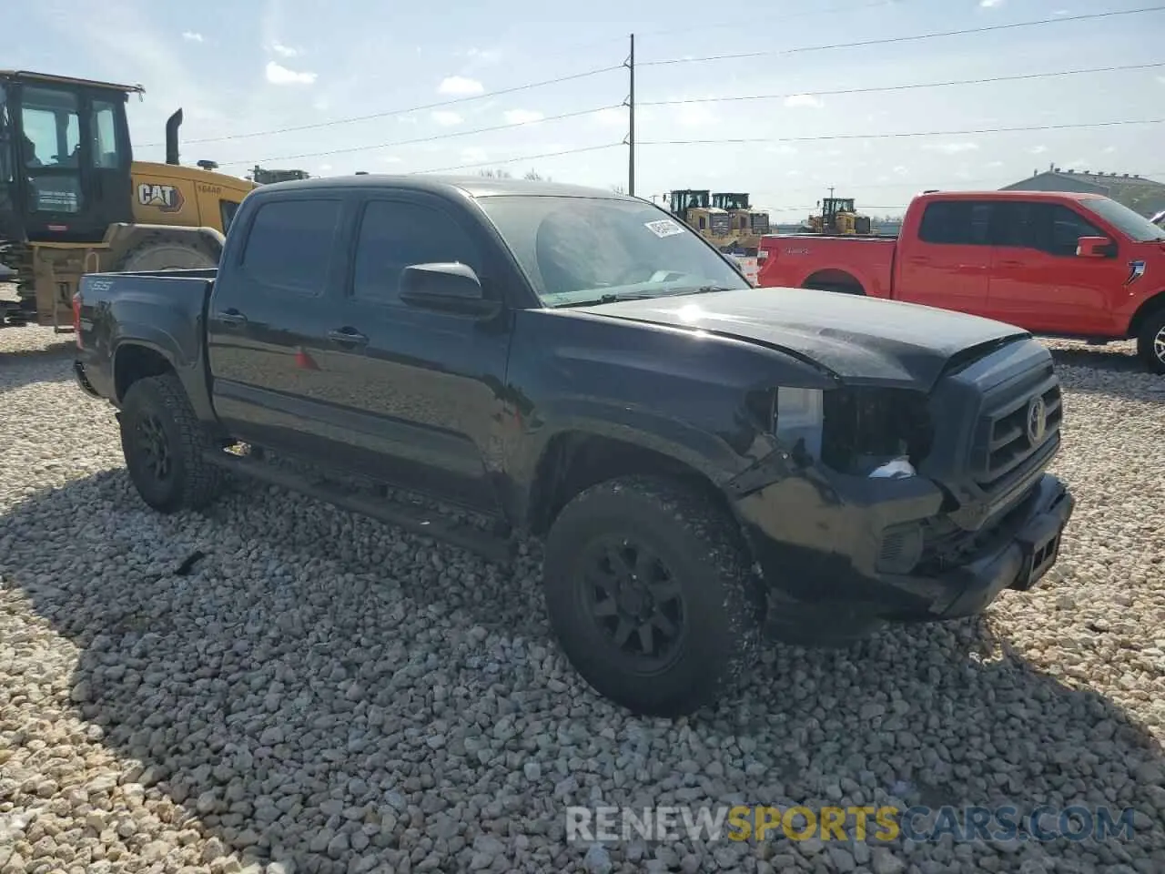 4 Photograph of a damaged car 3TMCZ5AN0PM635382 TOYOTA TACOMA 2023