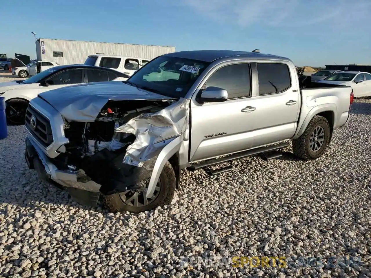 1 Photograph of a damaged car 3TMCZ5AN0PM638007 TOYOTA TACOMA 2023