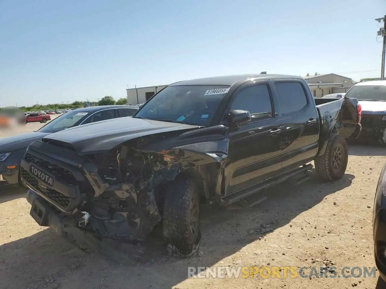 1 Photograph of a damaged car 3TMCZ5AN0PM639786 TOYOTA TACOMA 2023