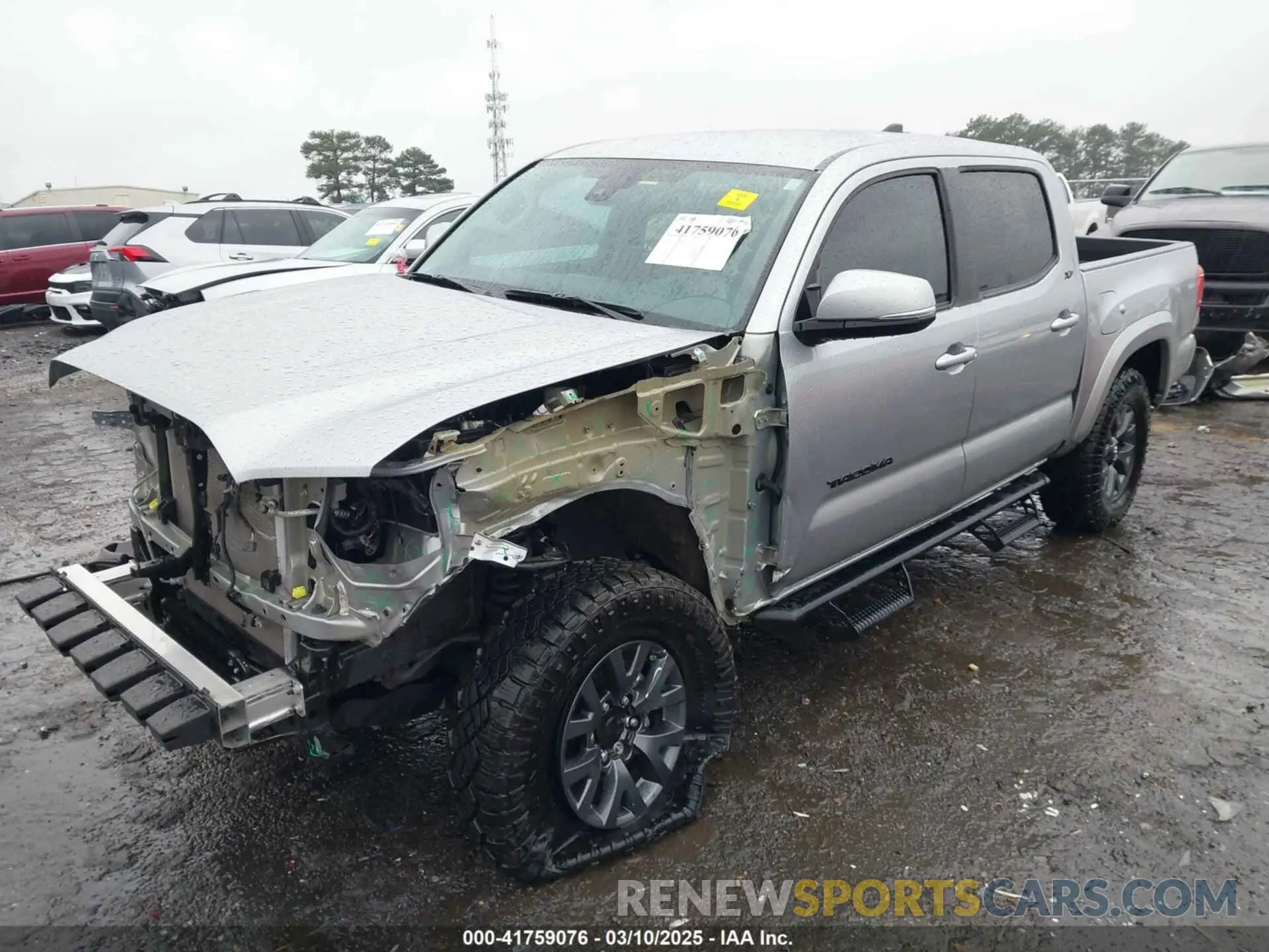 2 Photograph of a damaged car 3TMCZ5AN0PM639934 TOYOTA TACOMA 2023