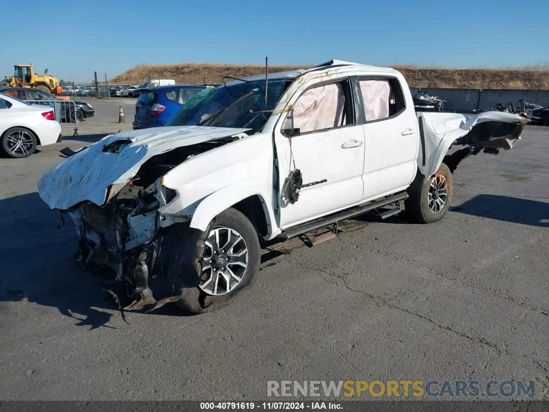 2 Photograph of a damaged car 3TMCZ5AN0PM646172 TOYOTA TACOMA 2023