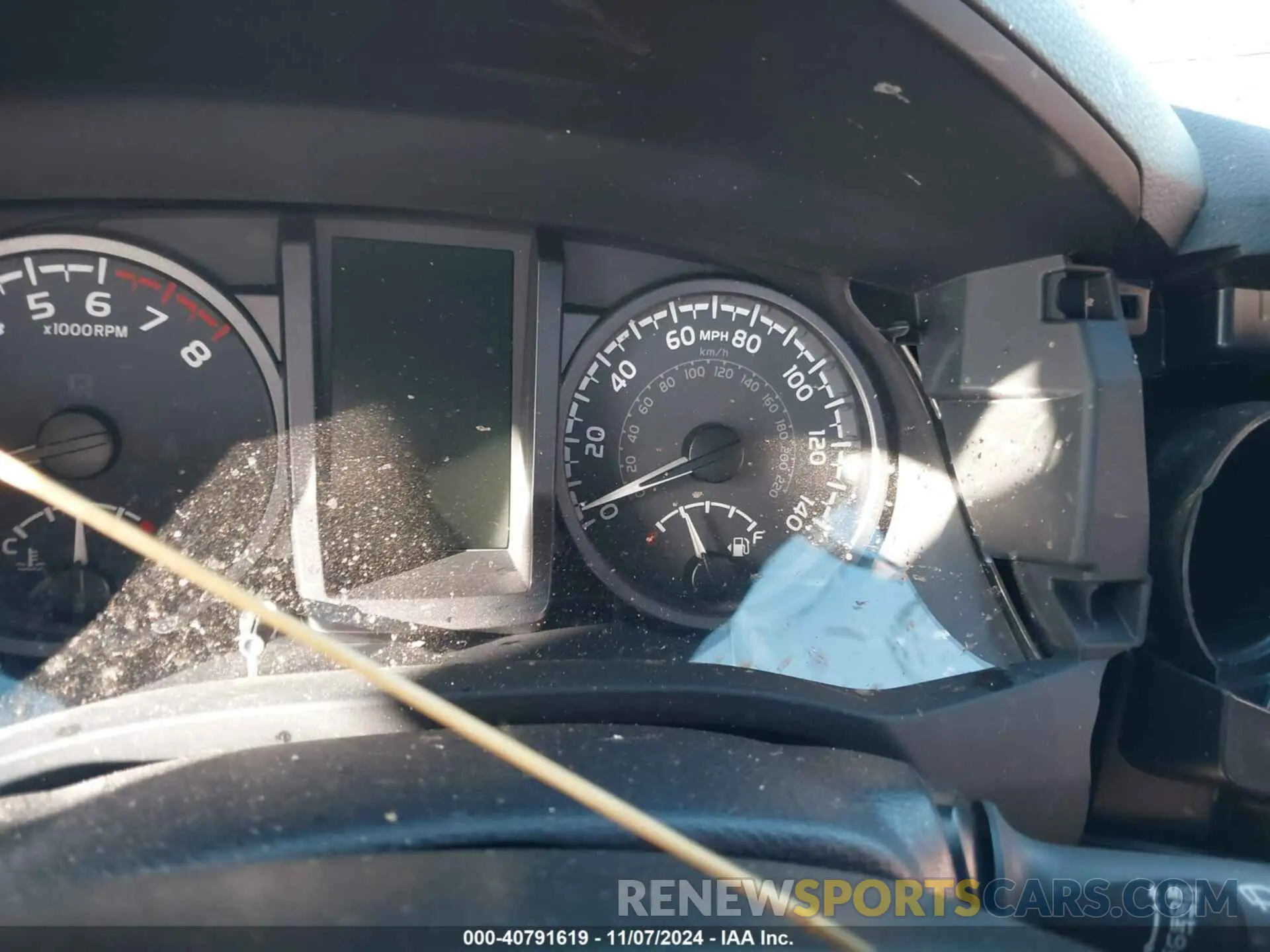 7 Photograph of a damaged car 3TMCZ5AN0PM646172 TOYOTA TACOMA 2023