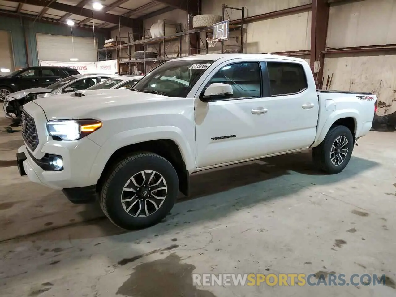 1 Photograph of a damaged car 3TMCZ5AN0PM651386 TOYOTA TACOMA 2023