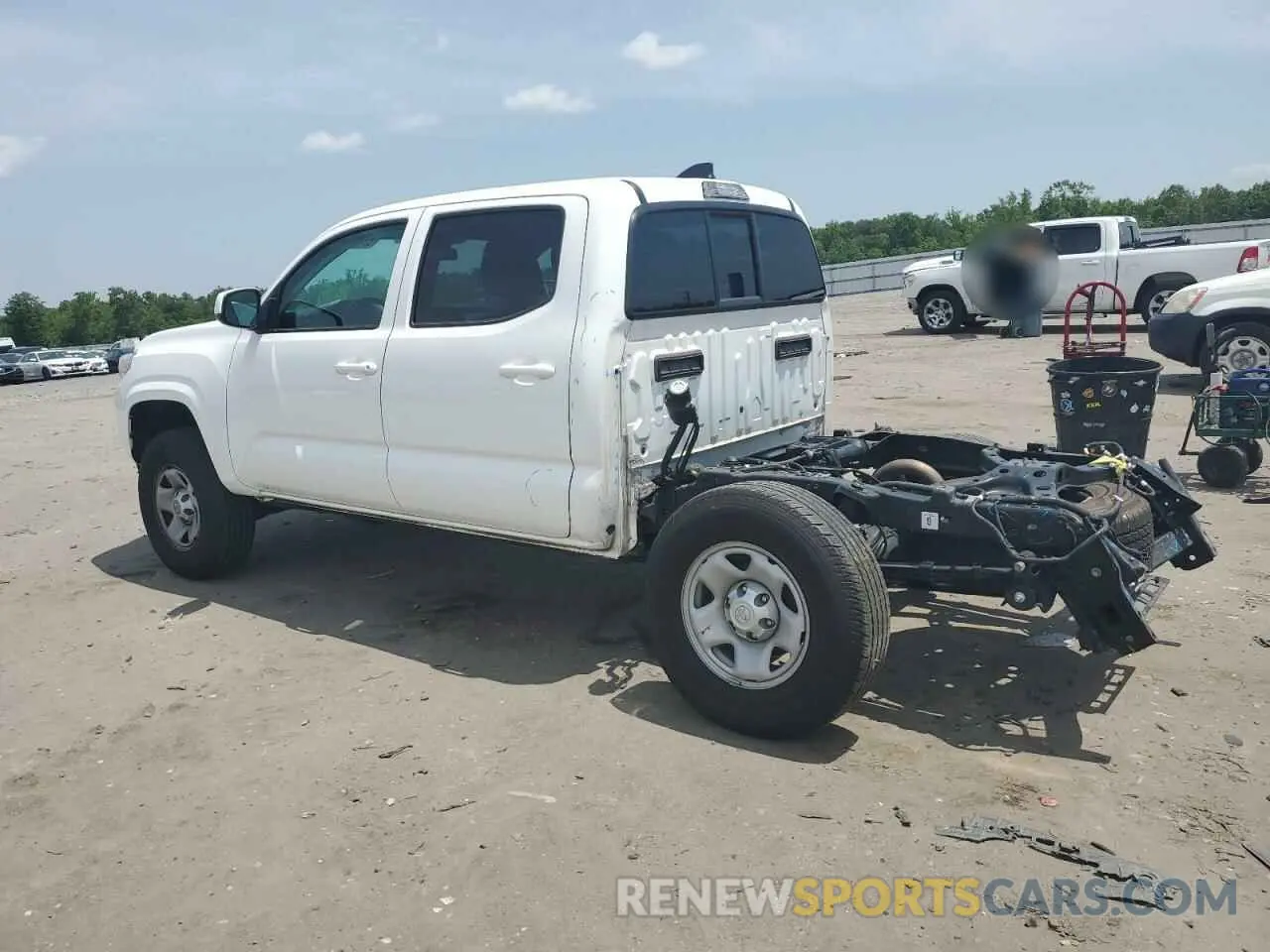 2 Photograph of a damaged car 3TMCZ5AN0PM654210 TOYOTA TACOMA 2023