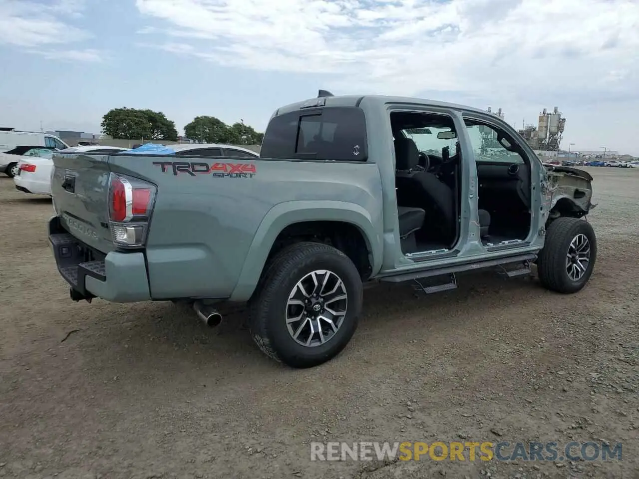 3 Photograph of a damaged car 3TMCZ5AN1PM540555 TOYOTA TACOMA 2023