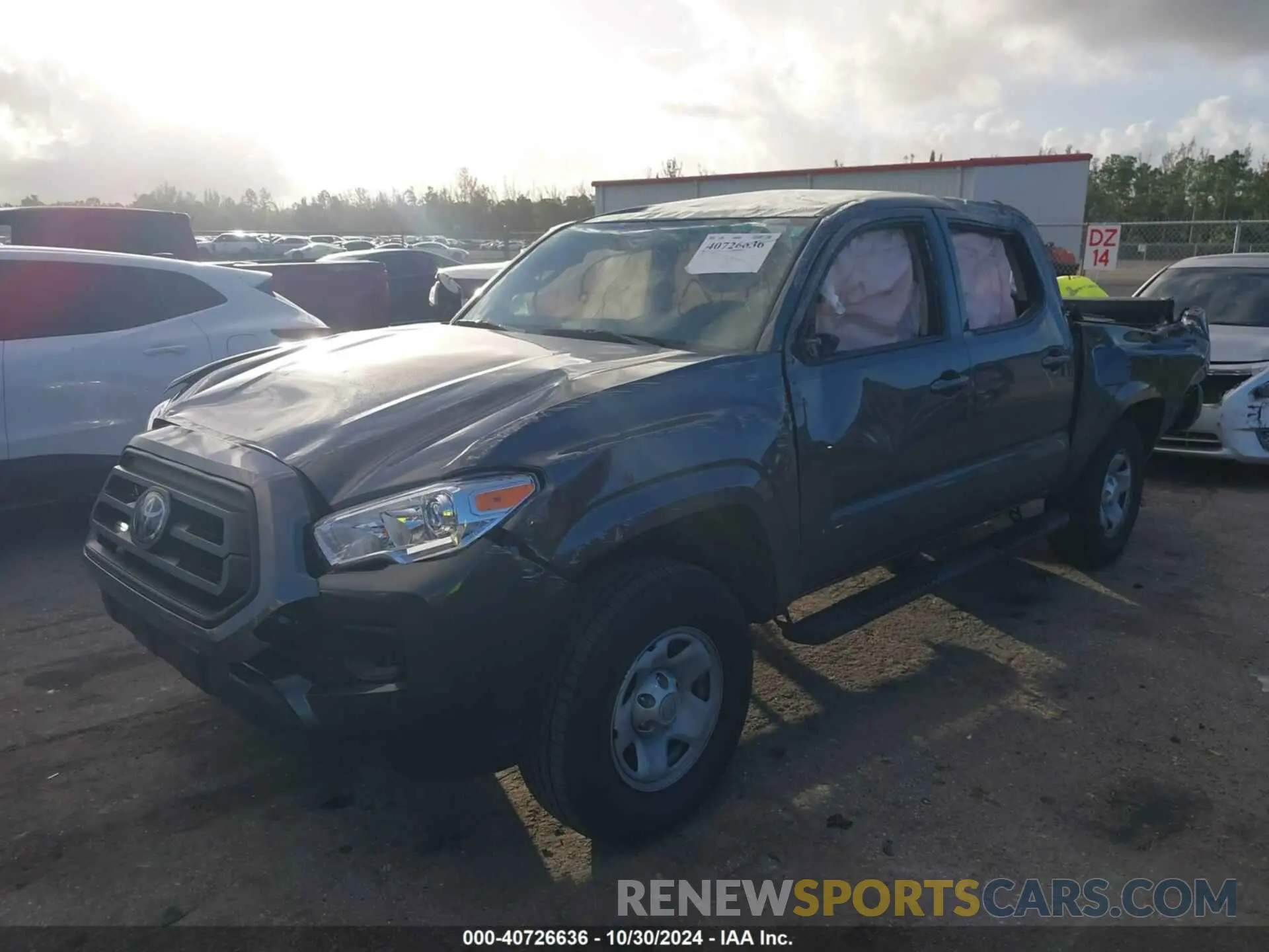 2 Photograph of a damaged car 3TMCZ5AN1PM542662 TOYOTA TACOMA 2023